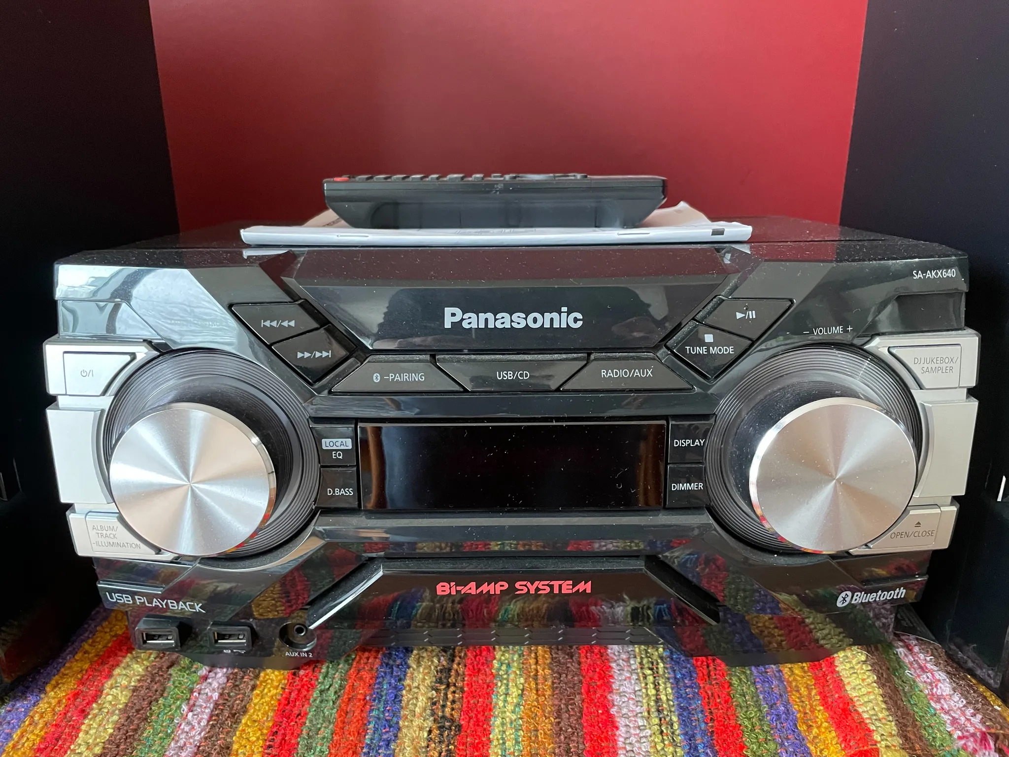 Panasonic cd stereo system  photo 1