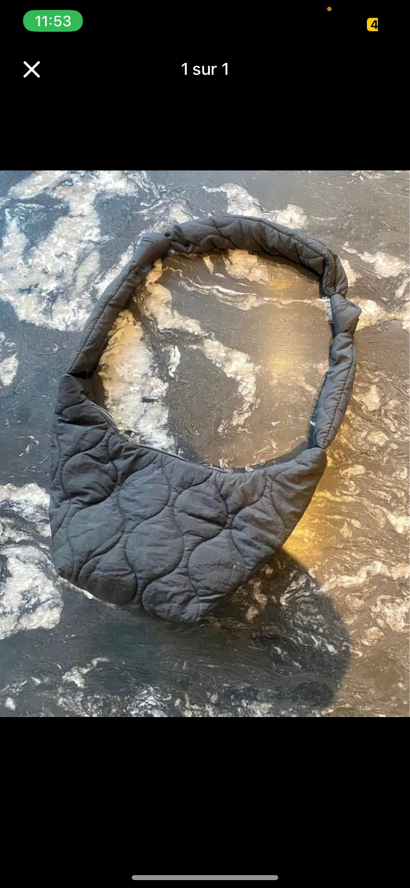 Puffer style purse  photo 1