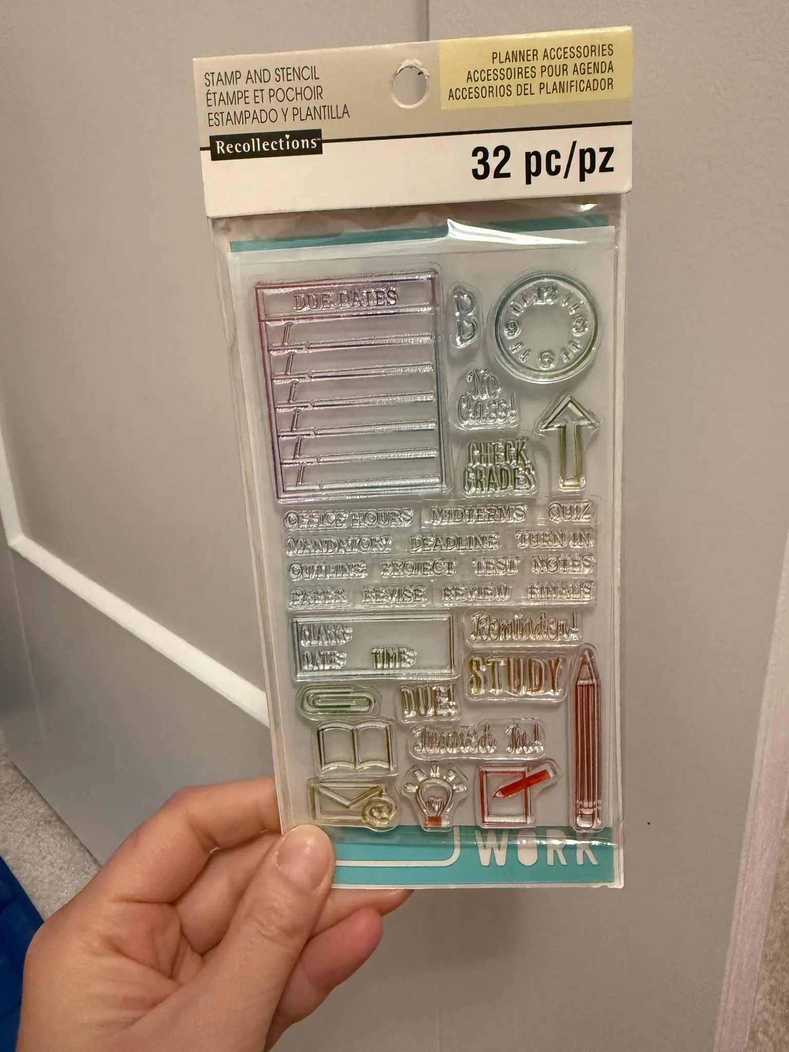 Stamp and stencil - planner accessories photo 1
