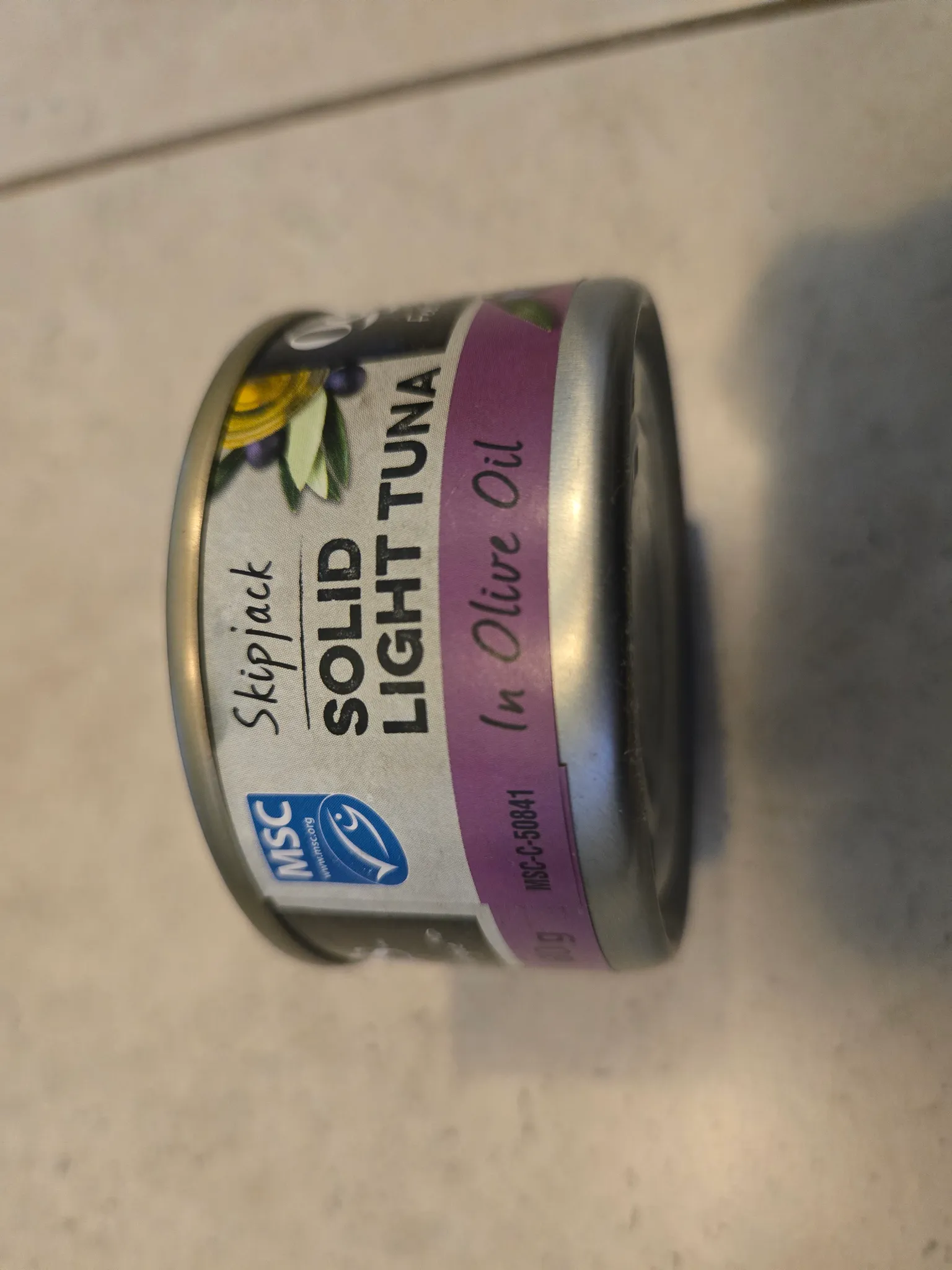 Sustainable (MSC) Ocean's Skipjack Solid Light Tuna in Olive Oil photo 1
