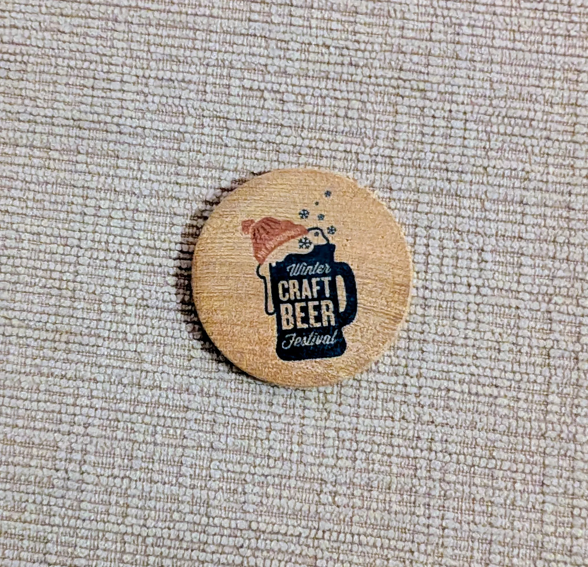 Winter Craft Beer Festival Collectible Token photo 1