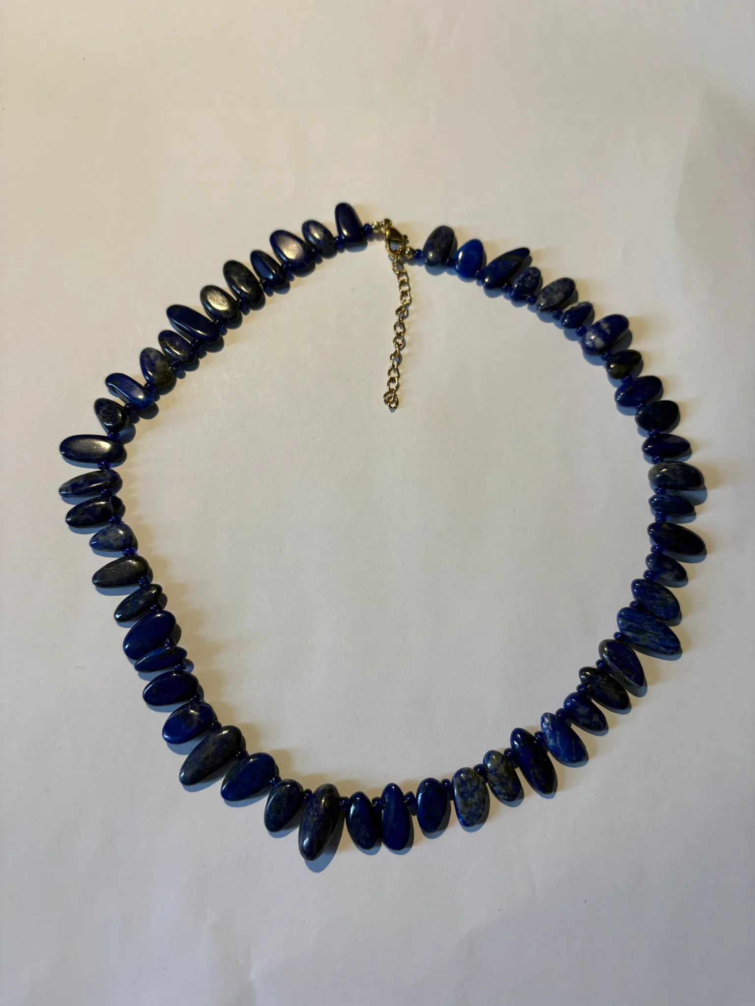 Lapis lazuli necklace photo 1