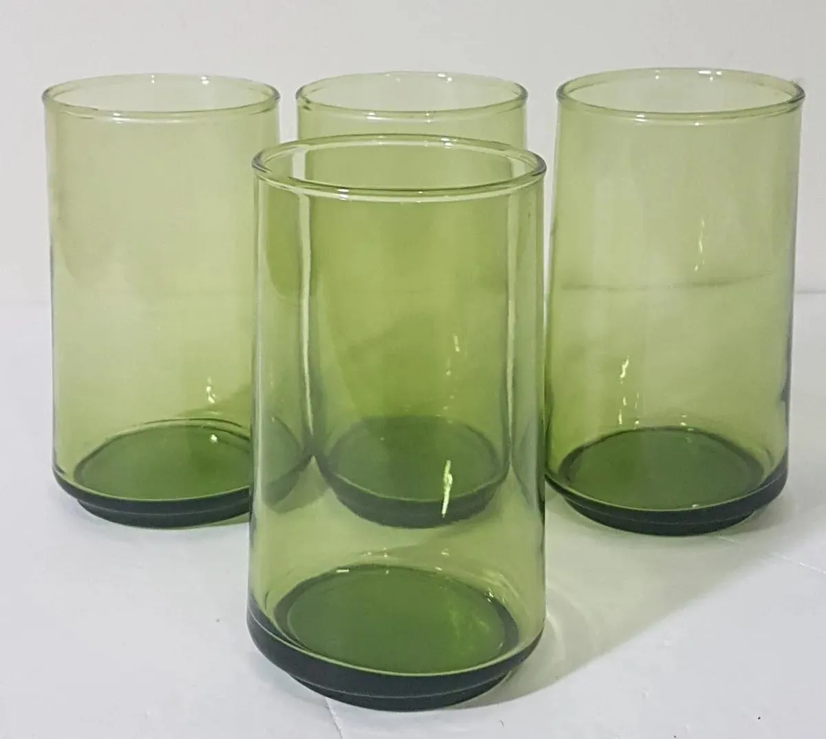 Anchor Hocking Finlandia Glasses in Avocado photo 1