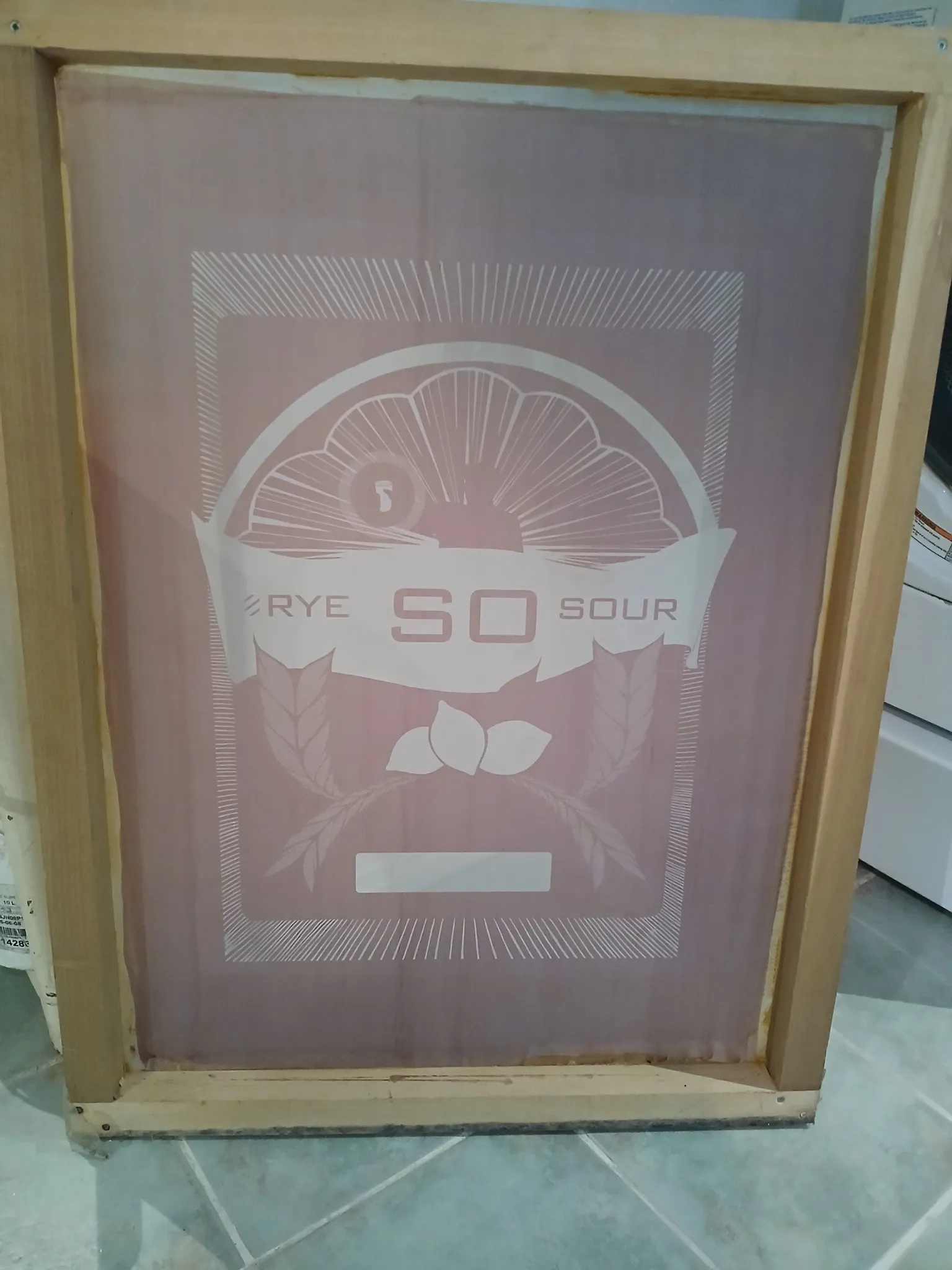 Silkscreen or wall hanging/art photo 1
