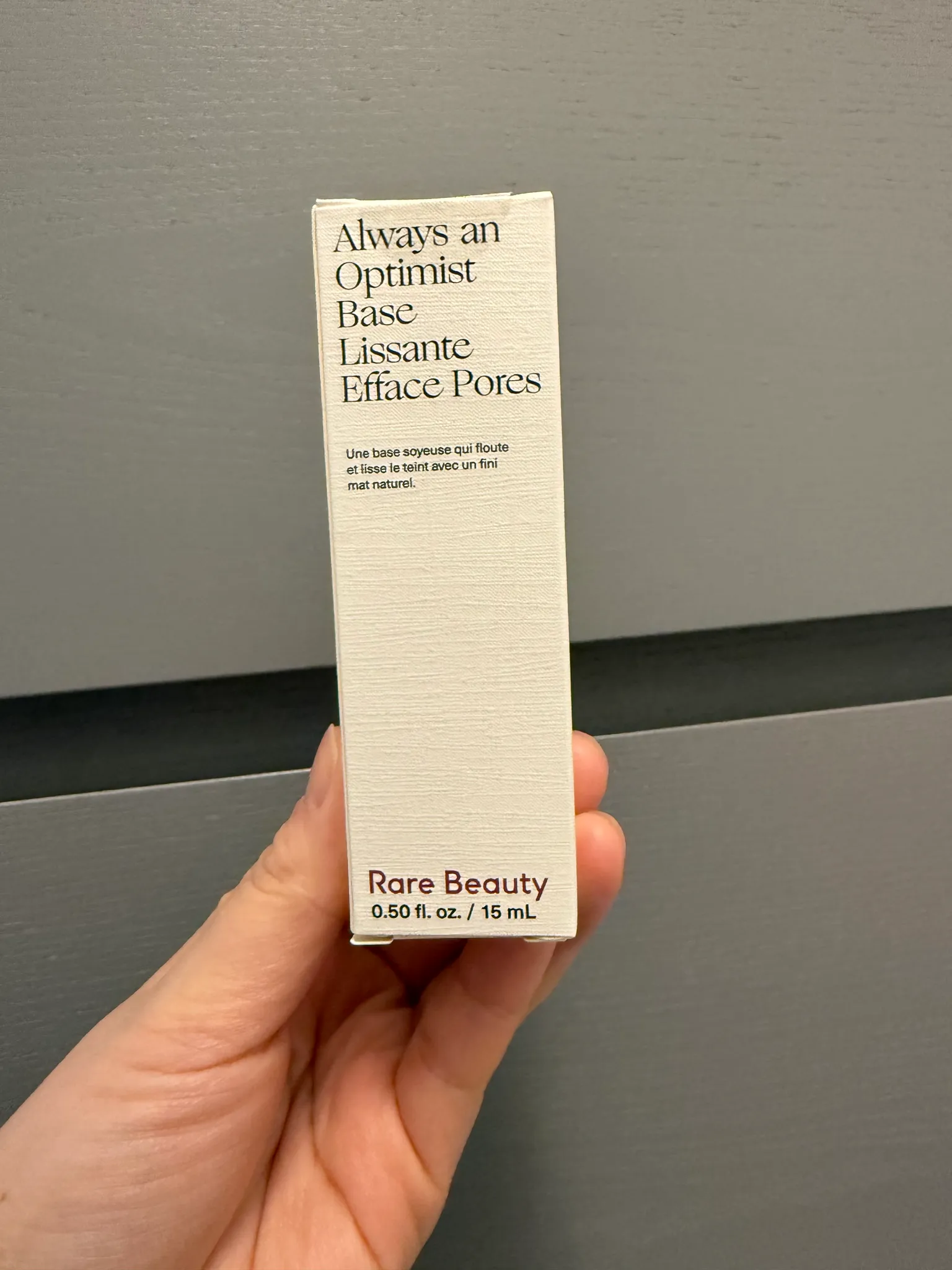 BNIB rare beauty always an optimist base  photo 1