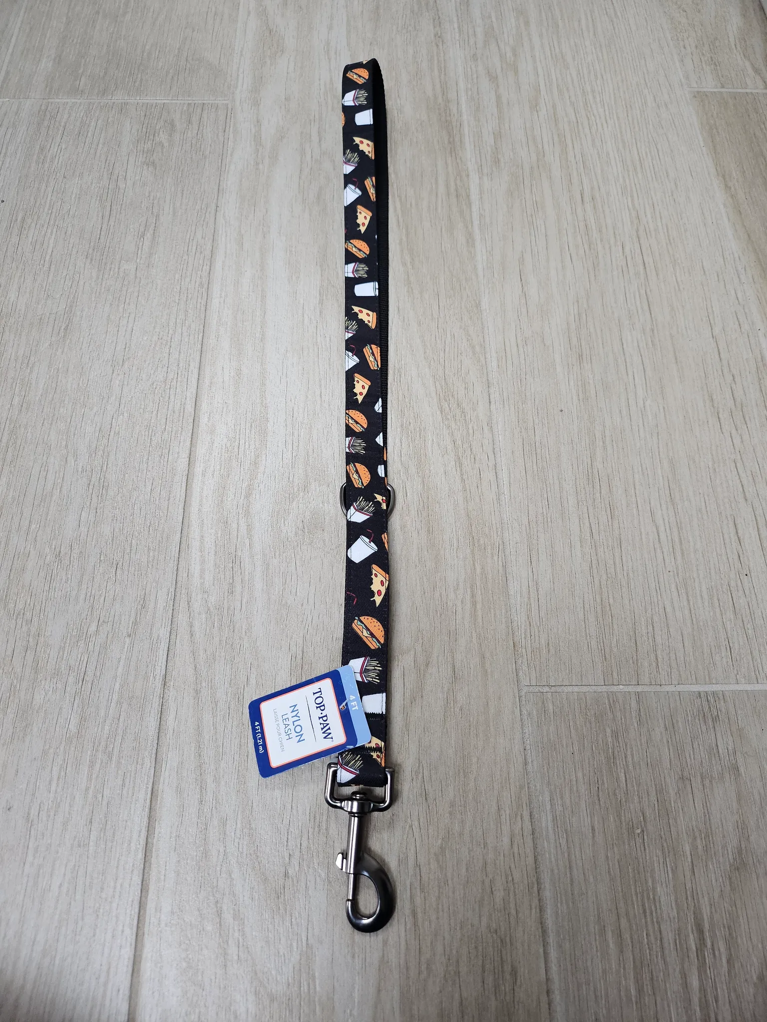 Leash with fast food design photo 1