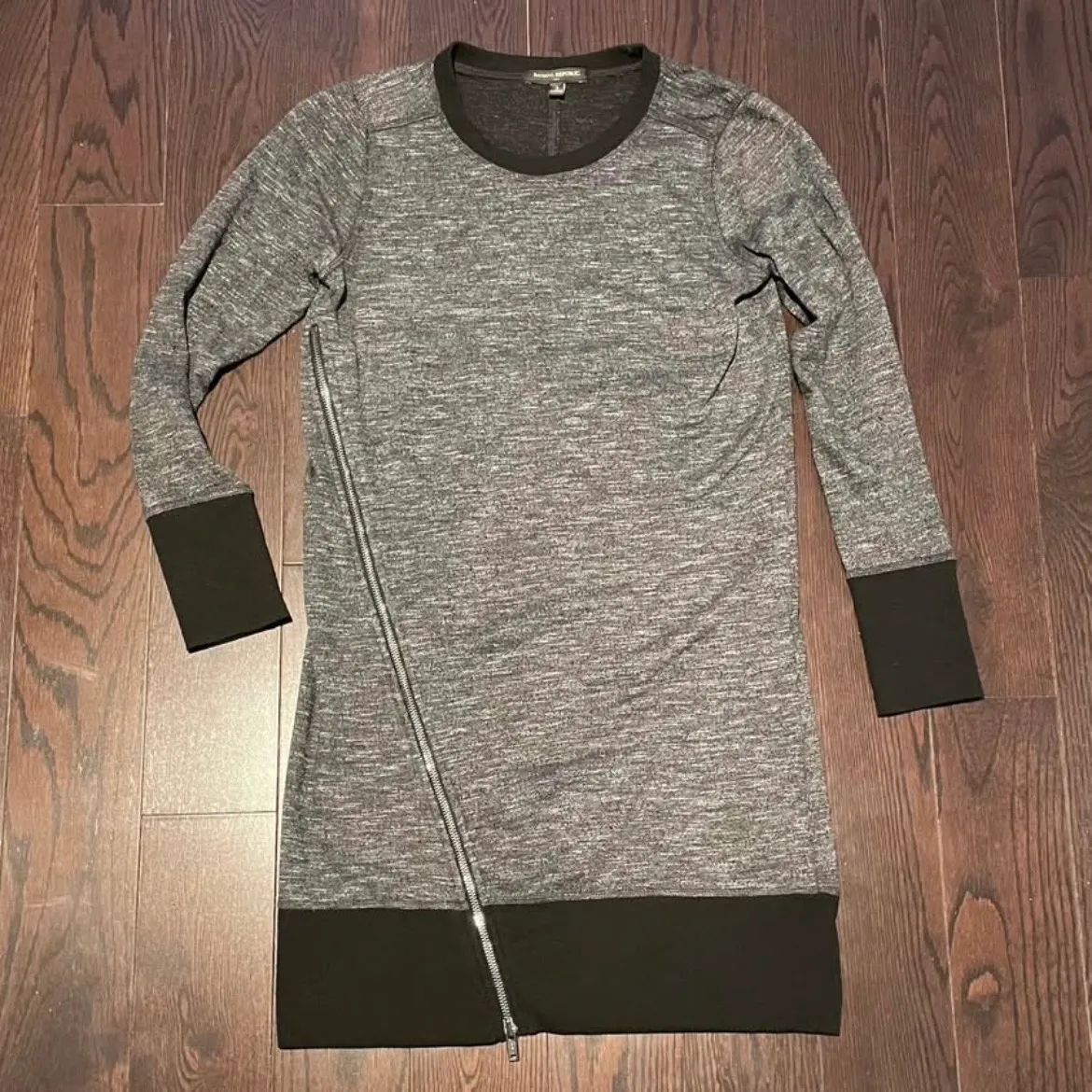 Banana Republic Sweatshirt Zipper Dress photo 1