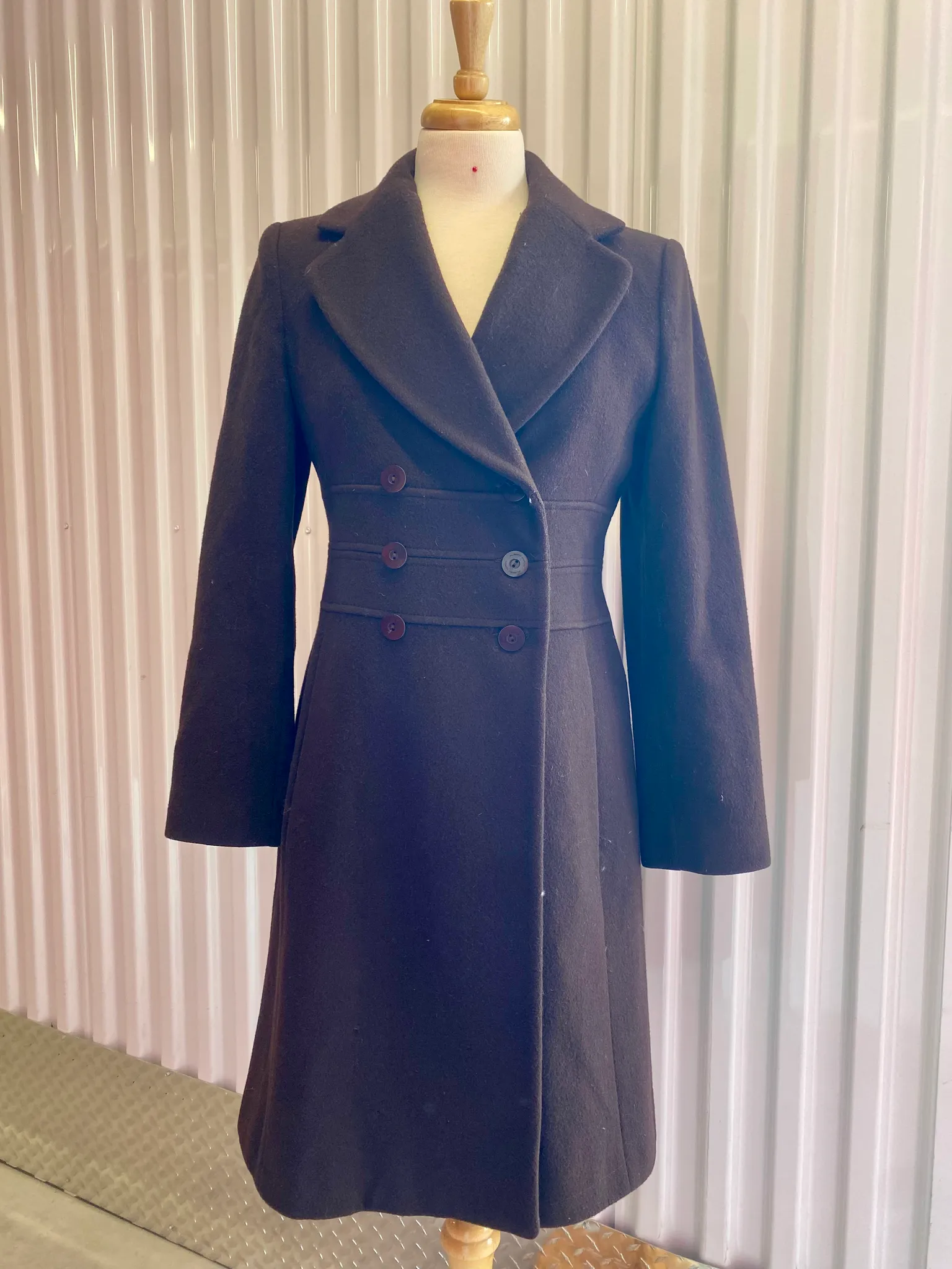 Vintage Albert Nipon wool coat photo 1