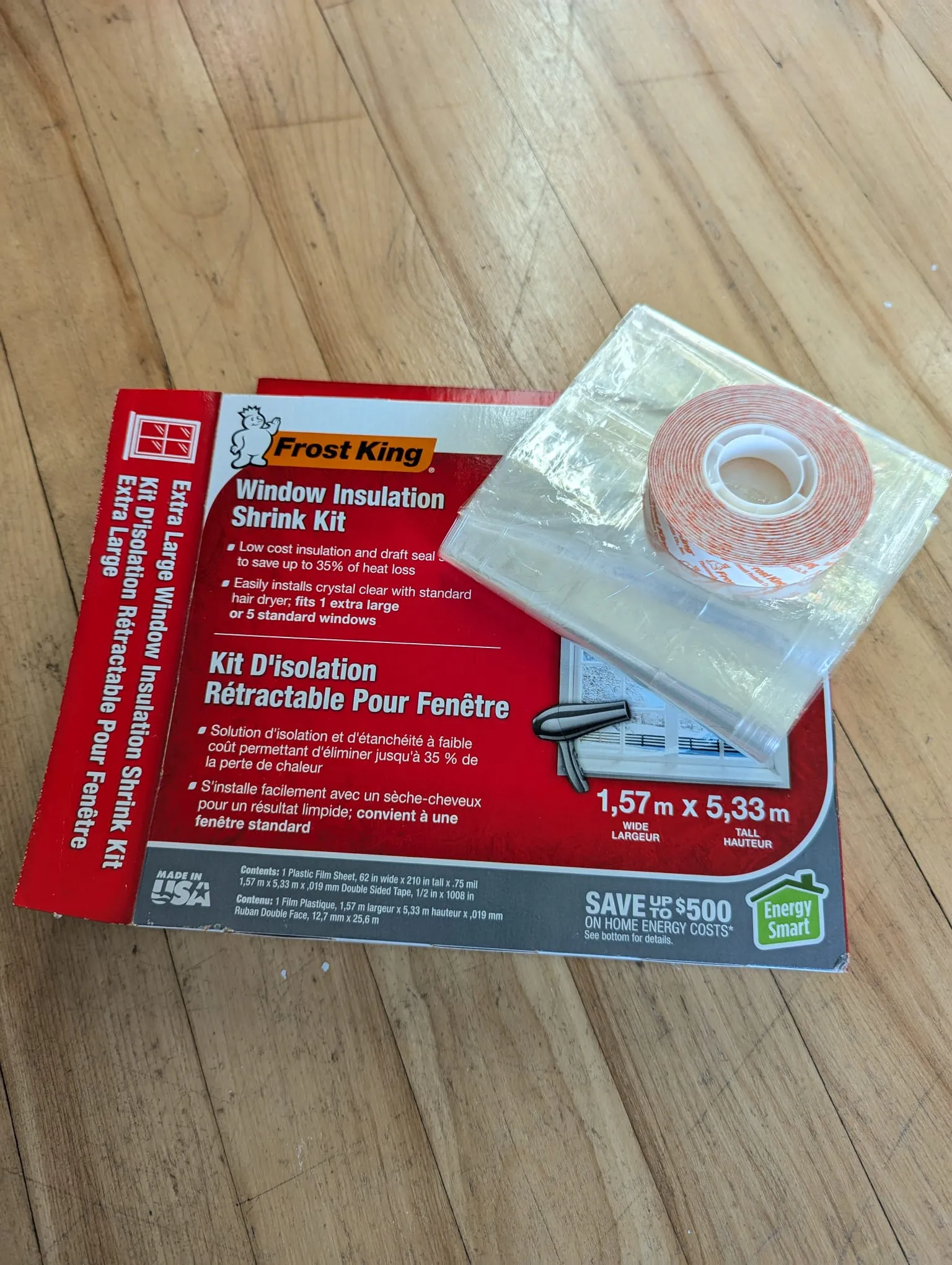 Retractable Window Insulation Kit photo 1