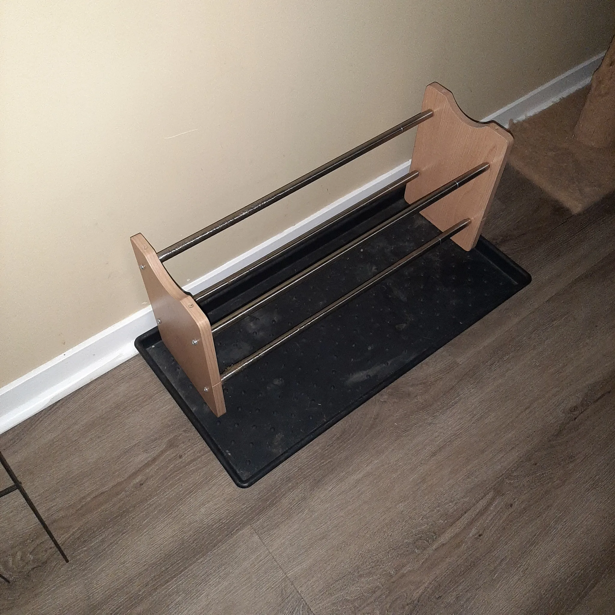 Shoe rack & tray photo 1