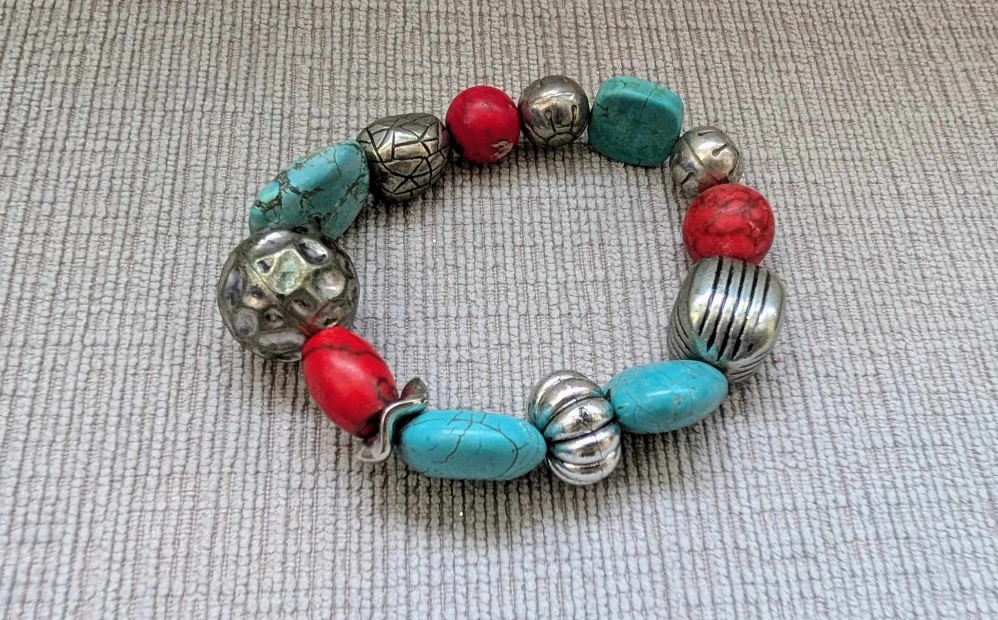 Brand New Beaded Stretch Bracelet - Gift!  photo 1