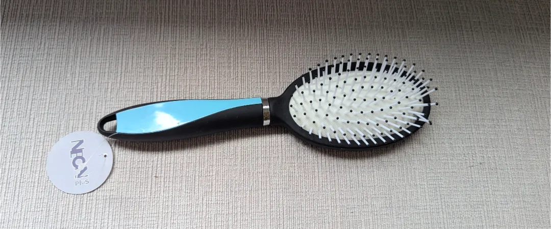 Brand New with Tags  NCN Plus Hair Brush - Blue & Black photo 1