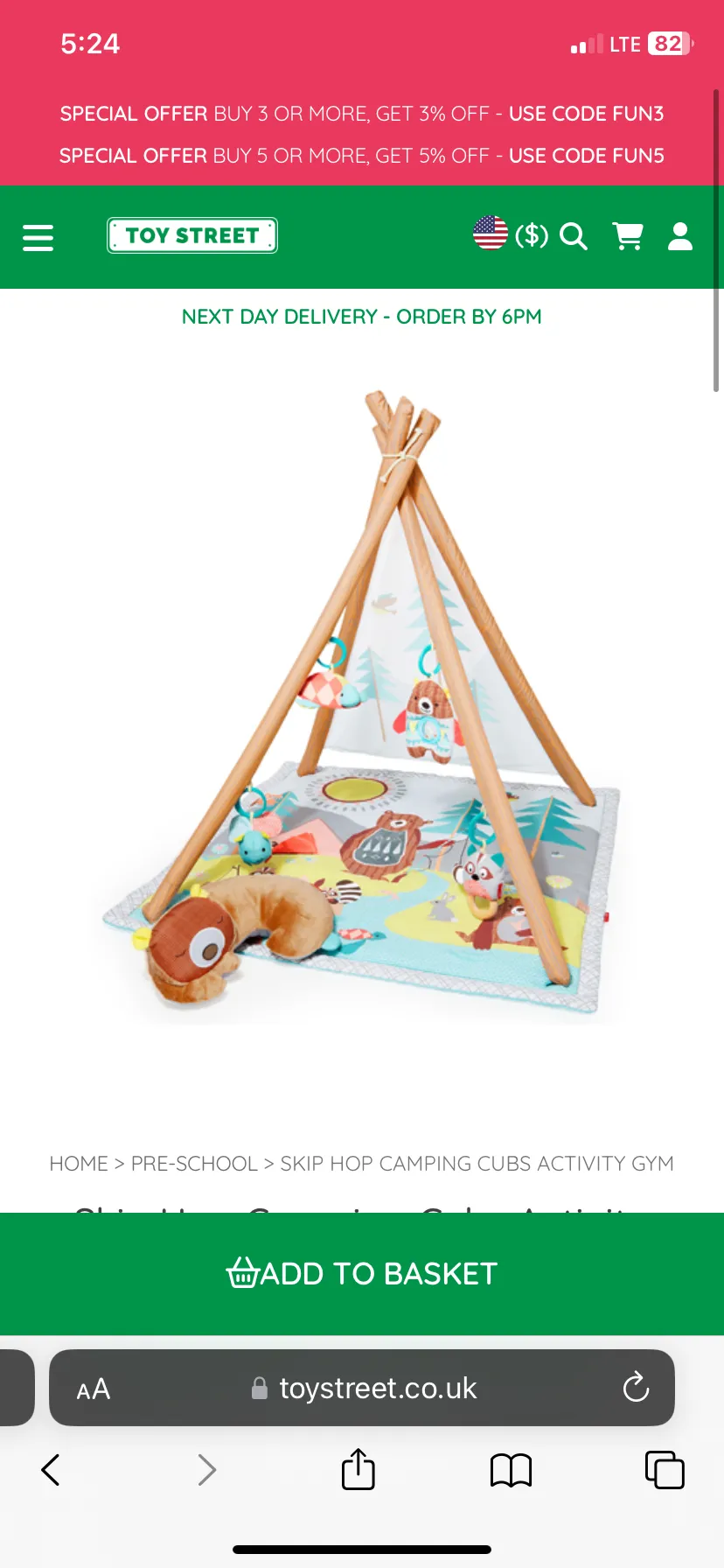 Infant play mat photo 1