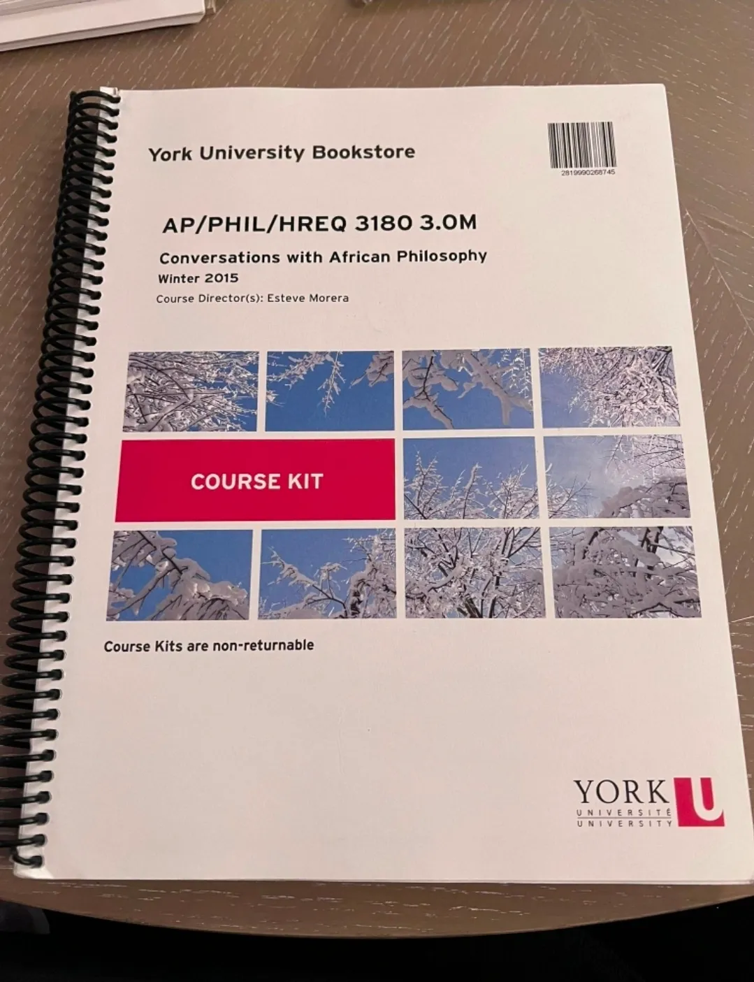 York University Philosophy Course Kit photo 1