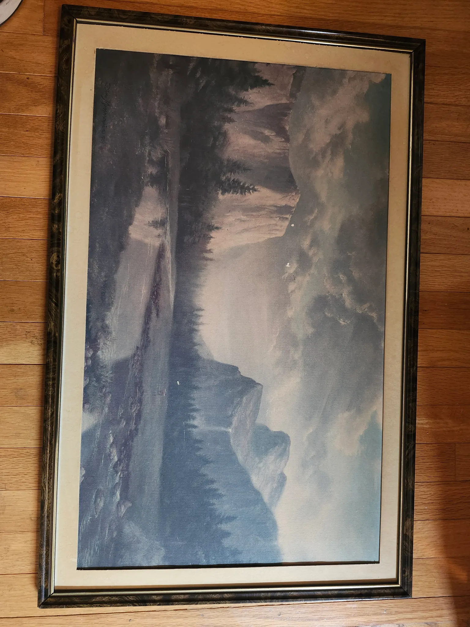 Framed print photo 1