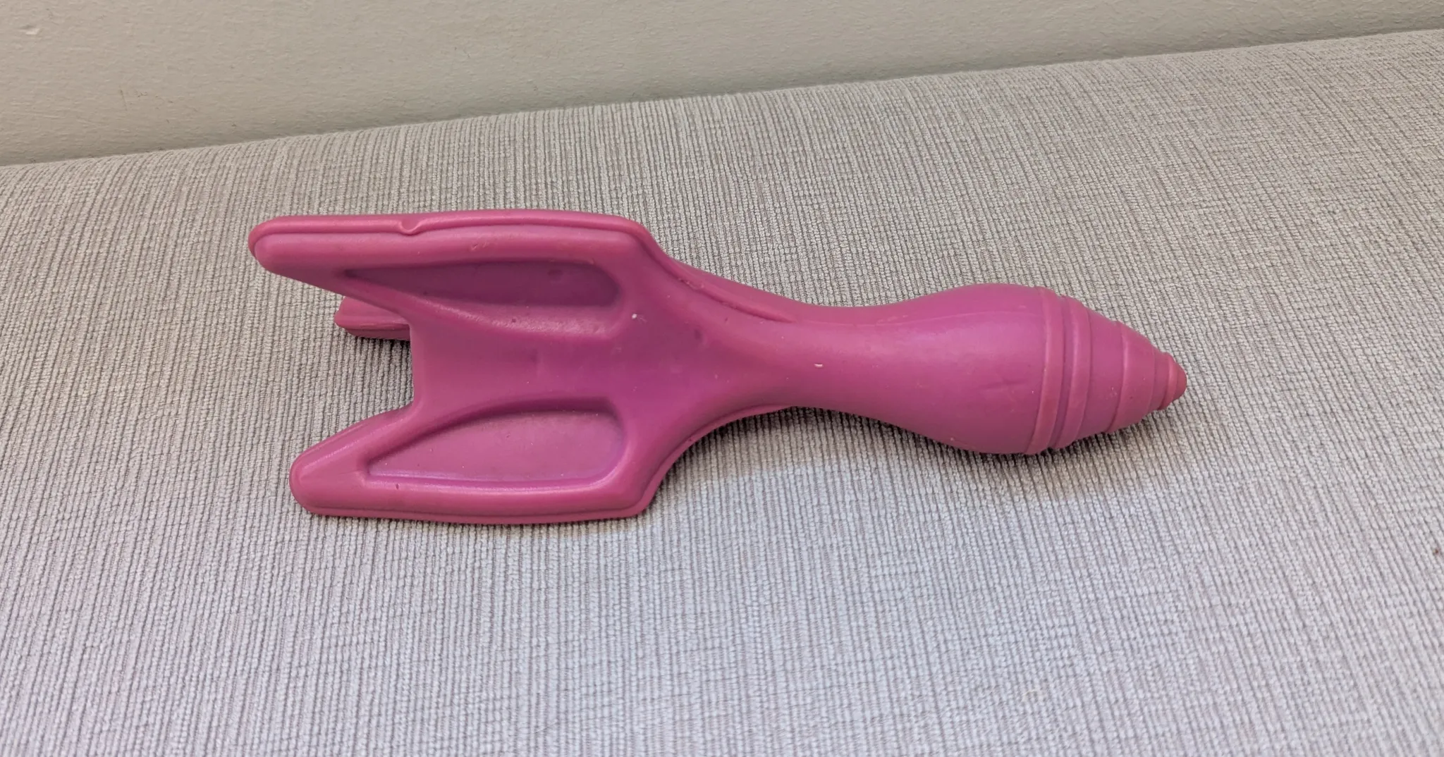 Purple Silicone Dog Toy photo 1