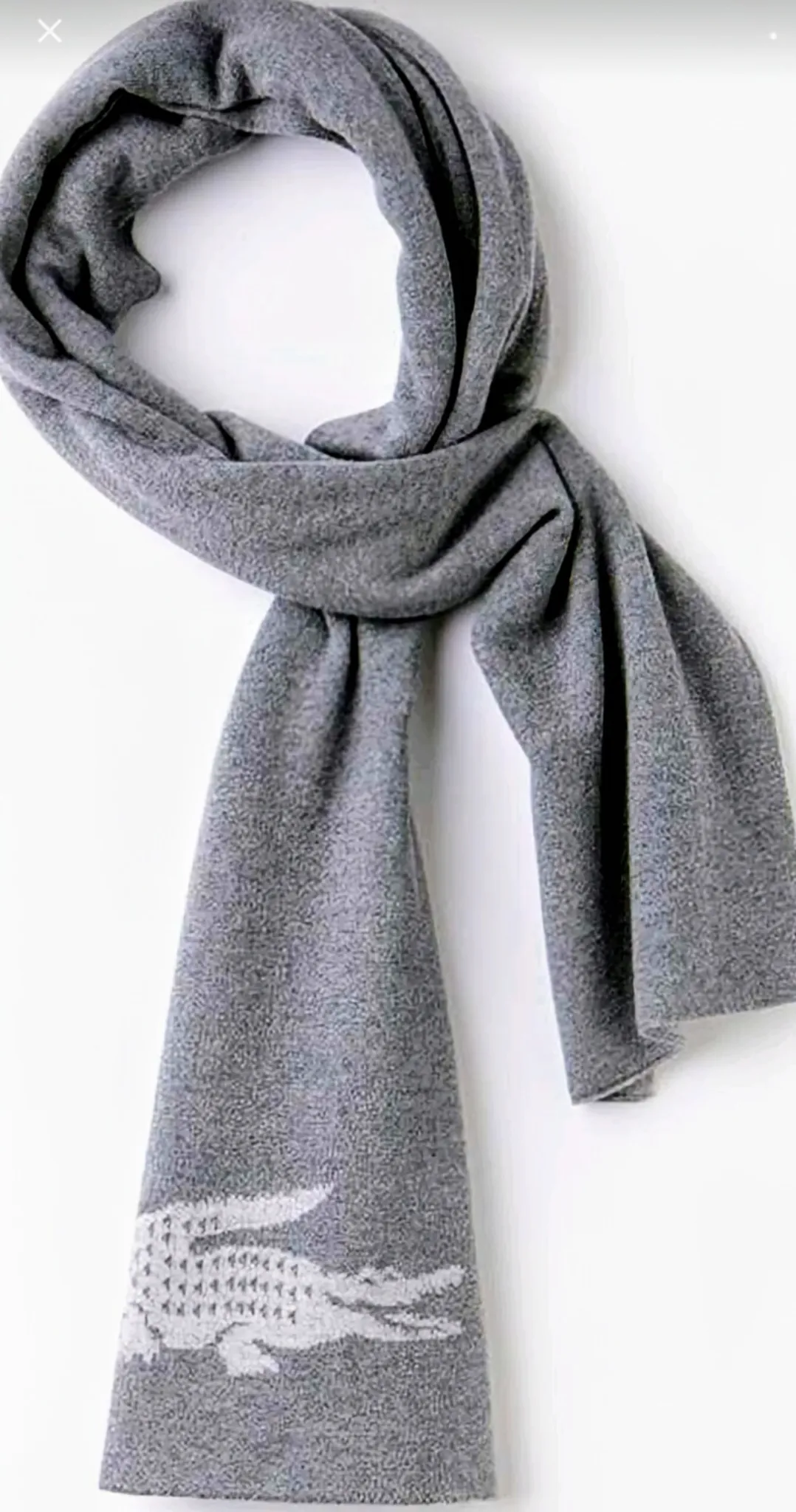Lacoste Merino scarf beanie set photo 1