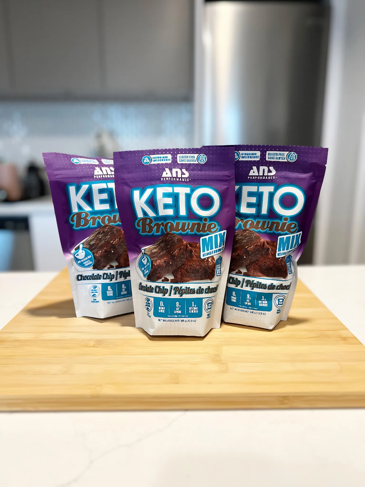 Keto Brownie Mix - Chocolate Chip Fudge, Naturally Sweetened , G photo 1