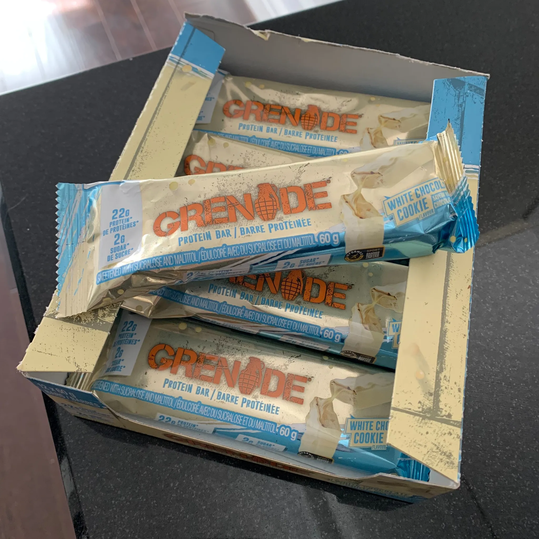 TRADED: Grenade Protein Bars  photo 1