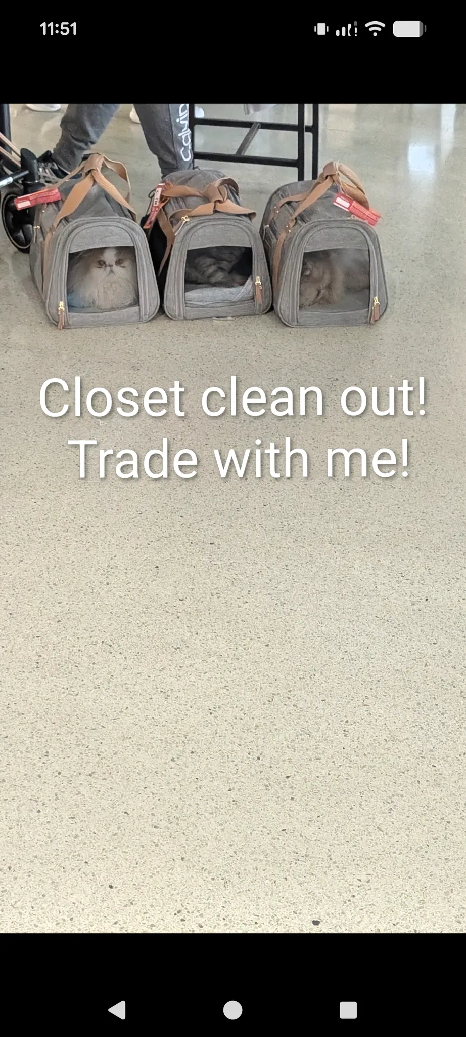 Closet clean out - let's trade! photo 1