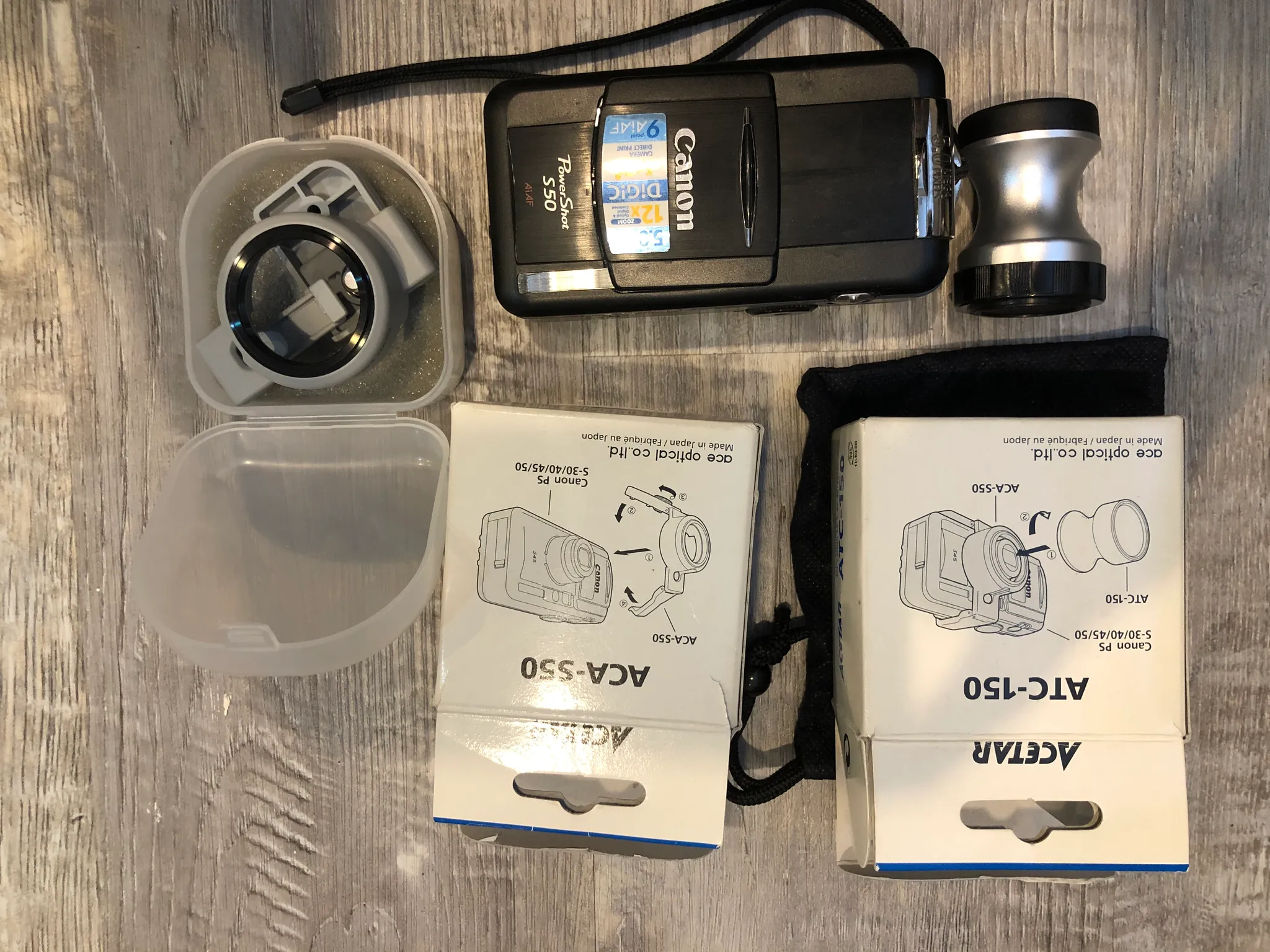 Digital camera + lens photo 1