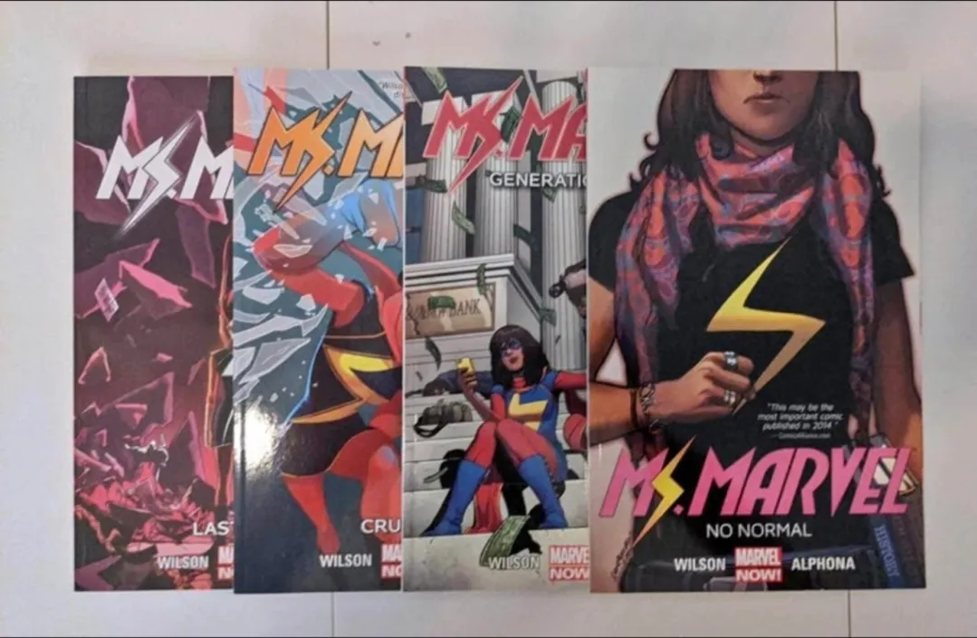 Ms Marvel TPB's Vol 1-4 comic photo 1