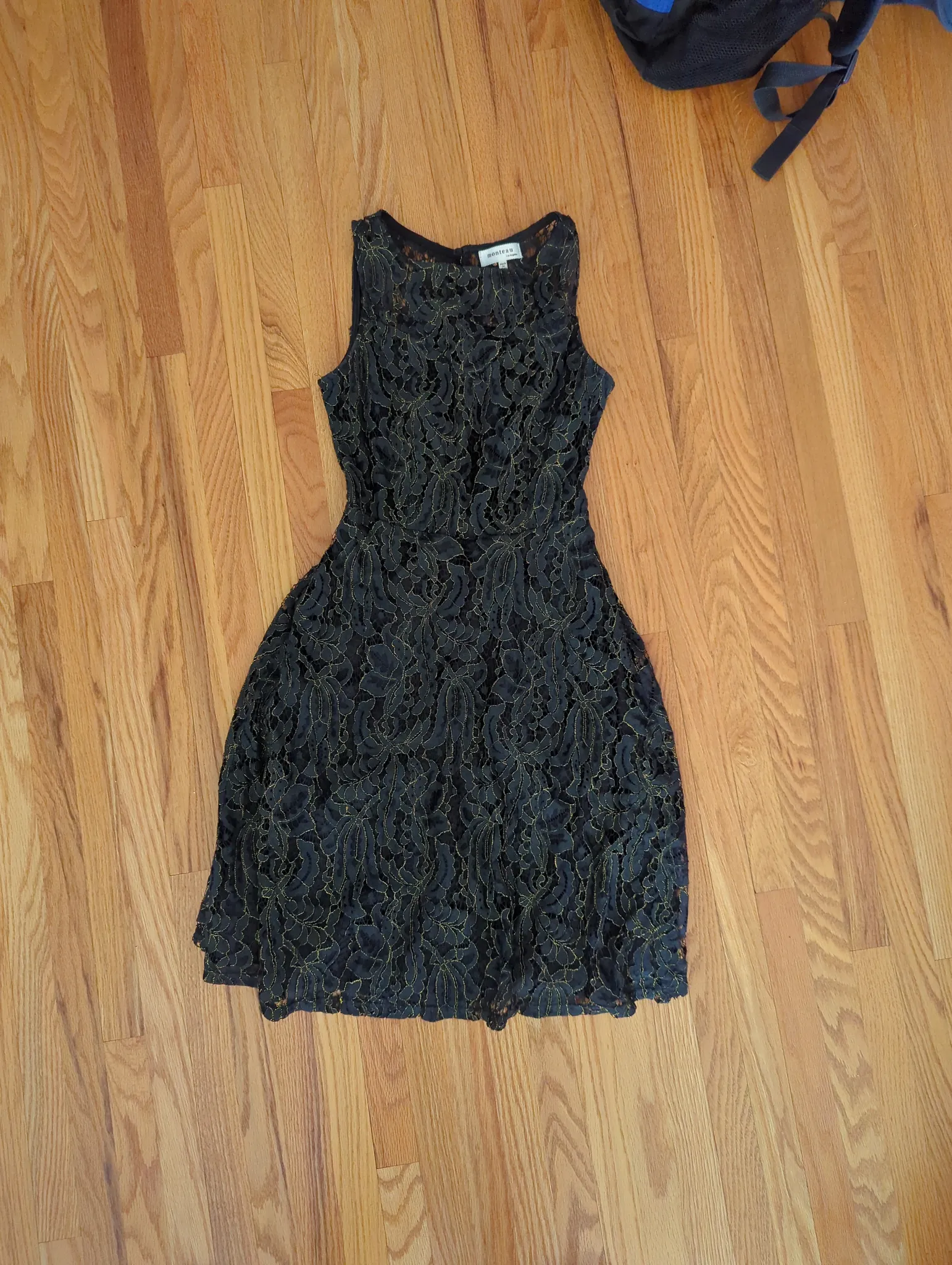 Black Dress with Gold detailing  photo 1