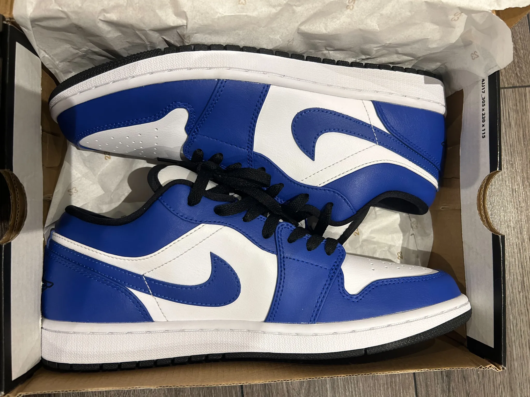 Jordan 1 low game royals  photo 1