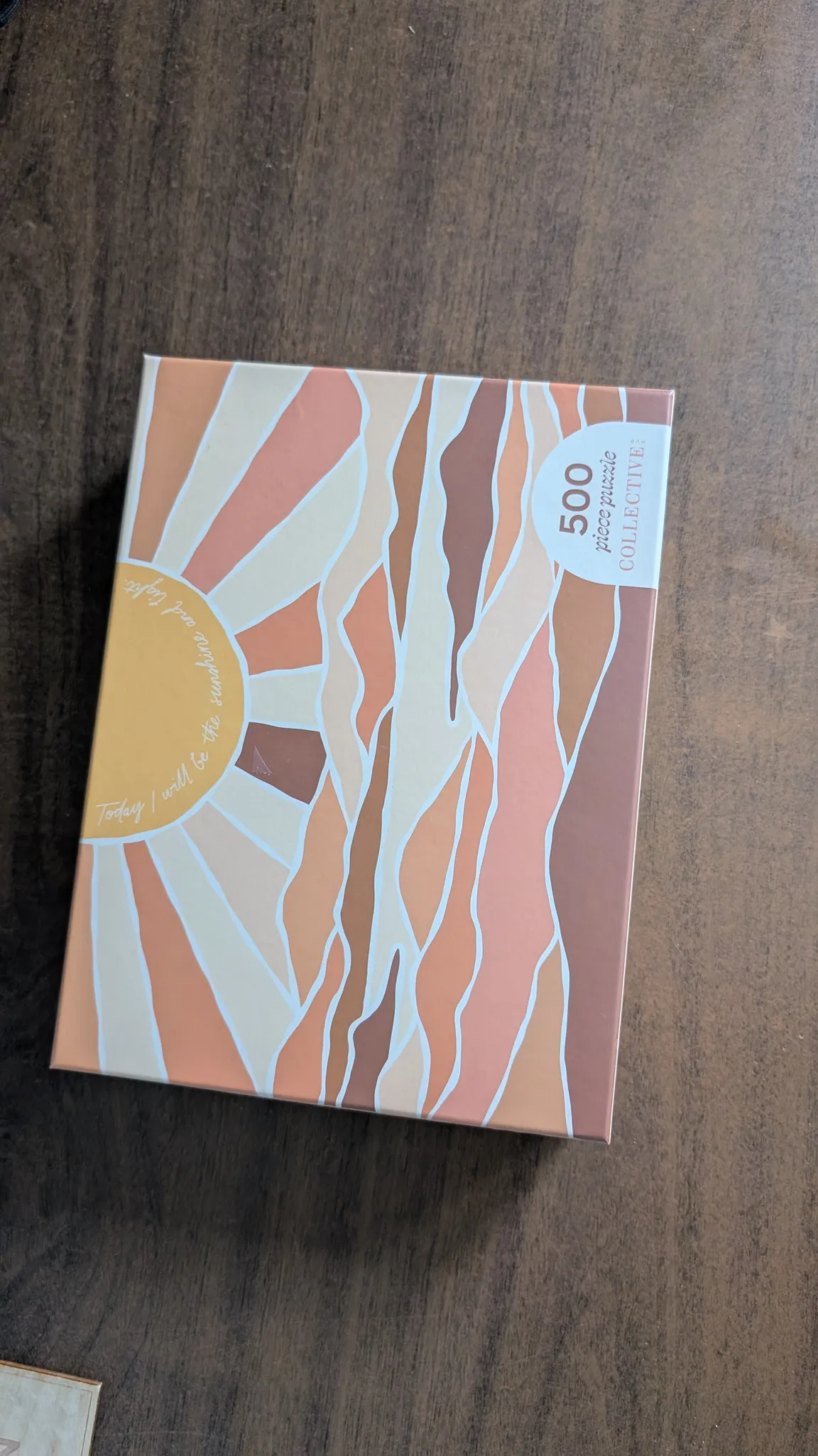 BNIP 500 piece puzzle sunset by collective photo 1