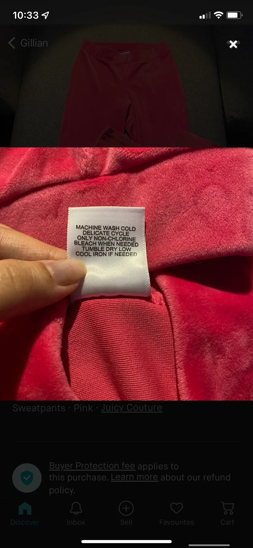 Juicy Couture Velour Pants Size small (brand new, no tags)  photo 1