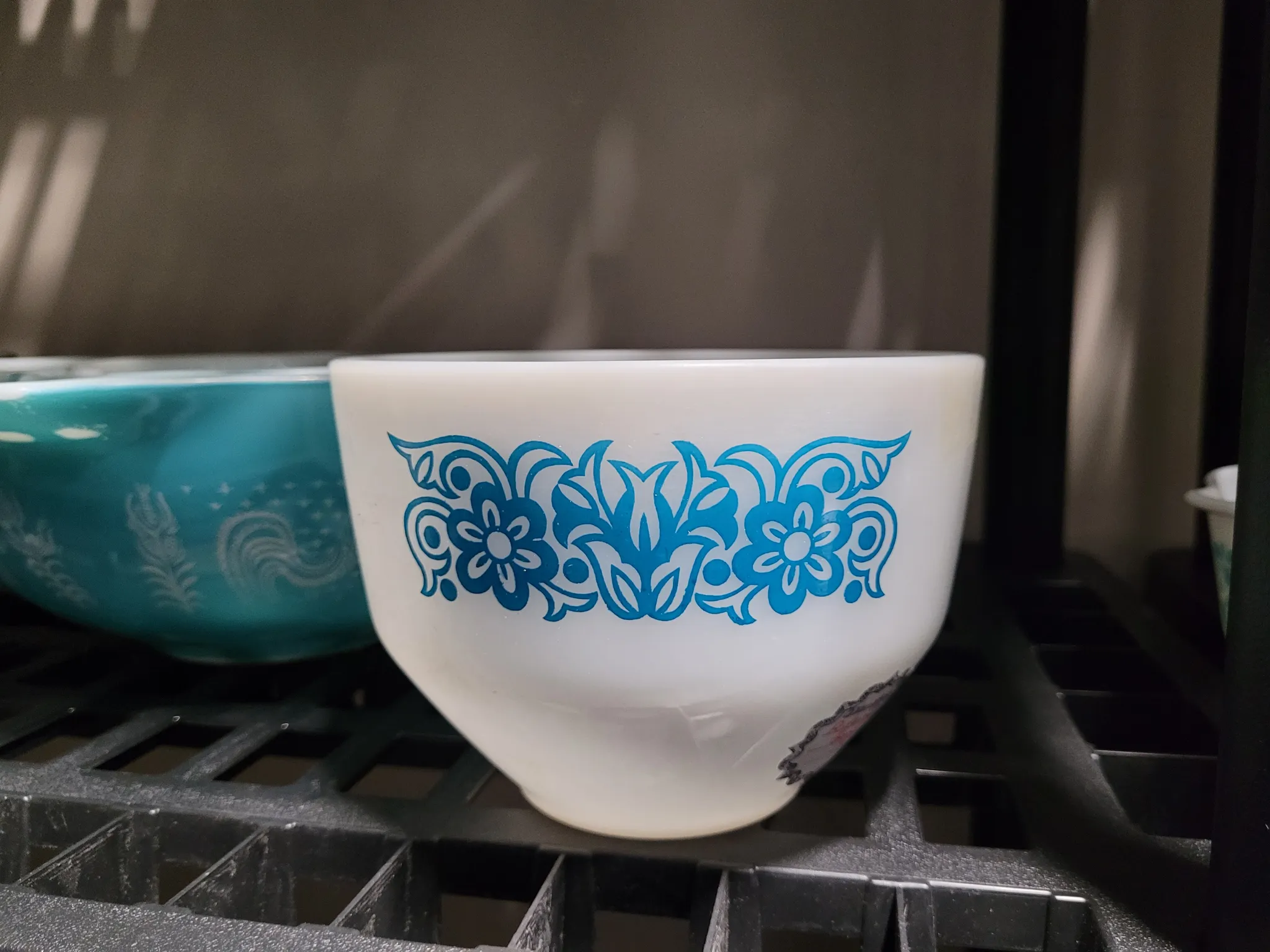 Federal glass teal bouquet  photo 1