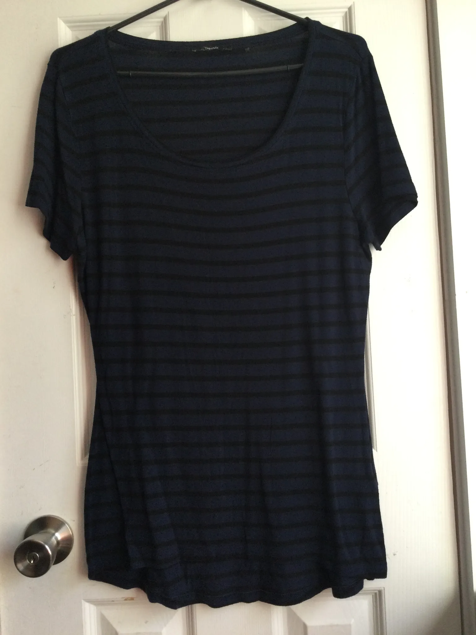 Striped T-shirt top photo 1