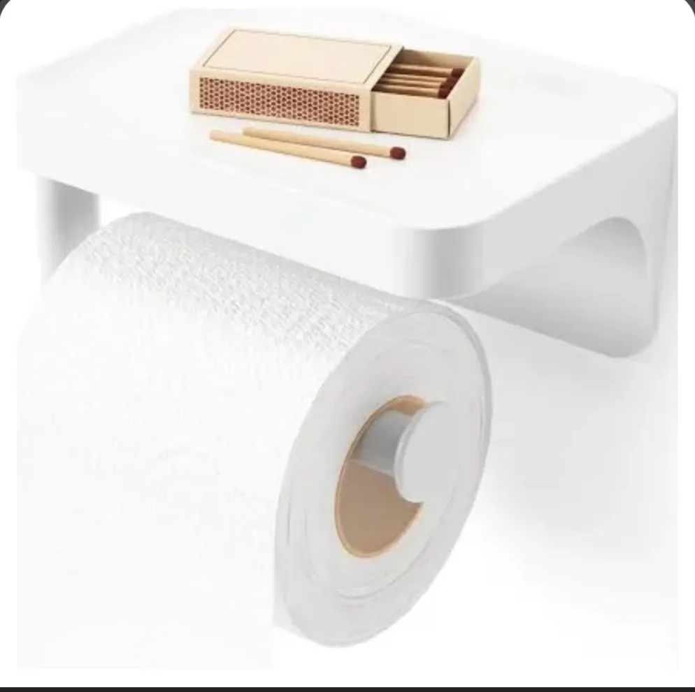 Adhesive Toilet paper holder  photo 1