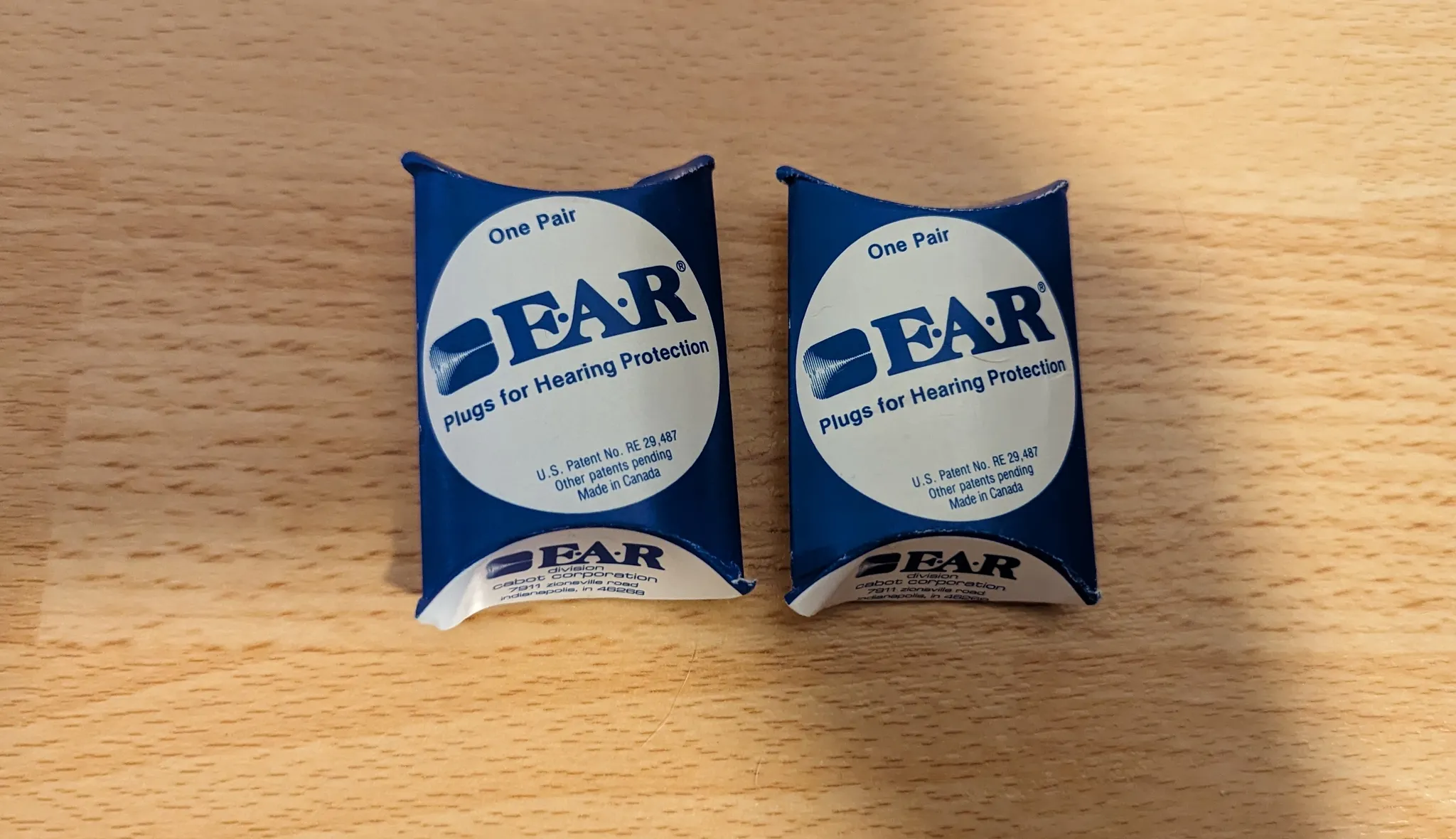 Brand New Two Pairs of Earplugs  photo 1