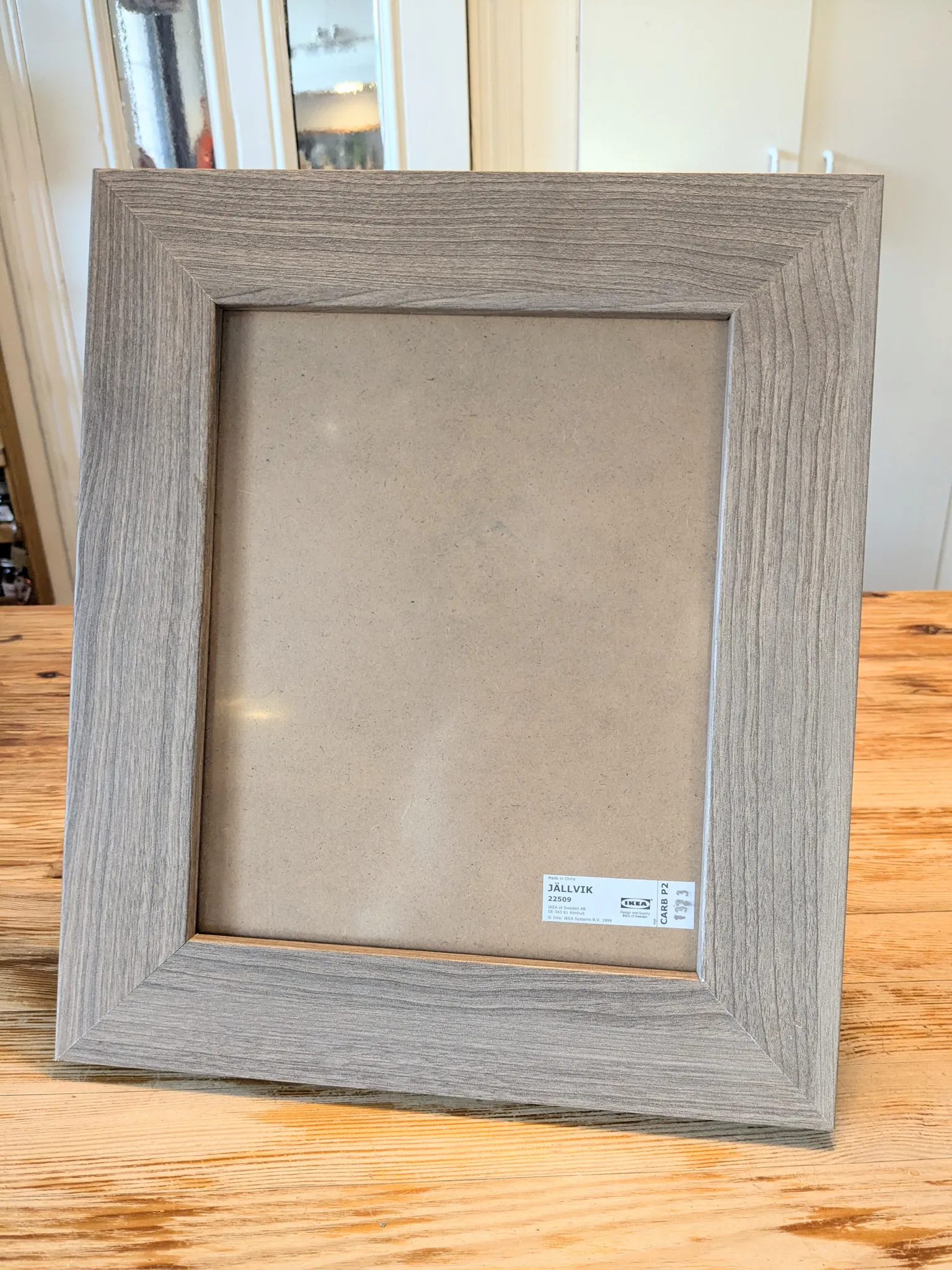 2 Ikea Jällvik Frames 8 X10 Light Gray photo 1