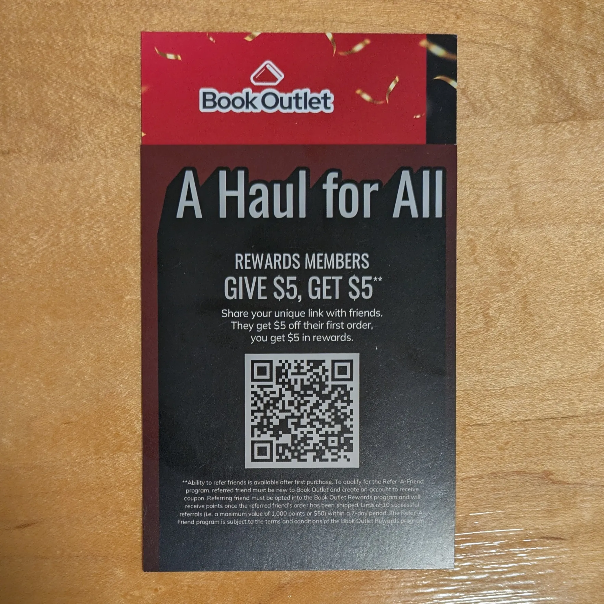 BookOutlet - $5 discount coupon photo 1