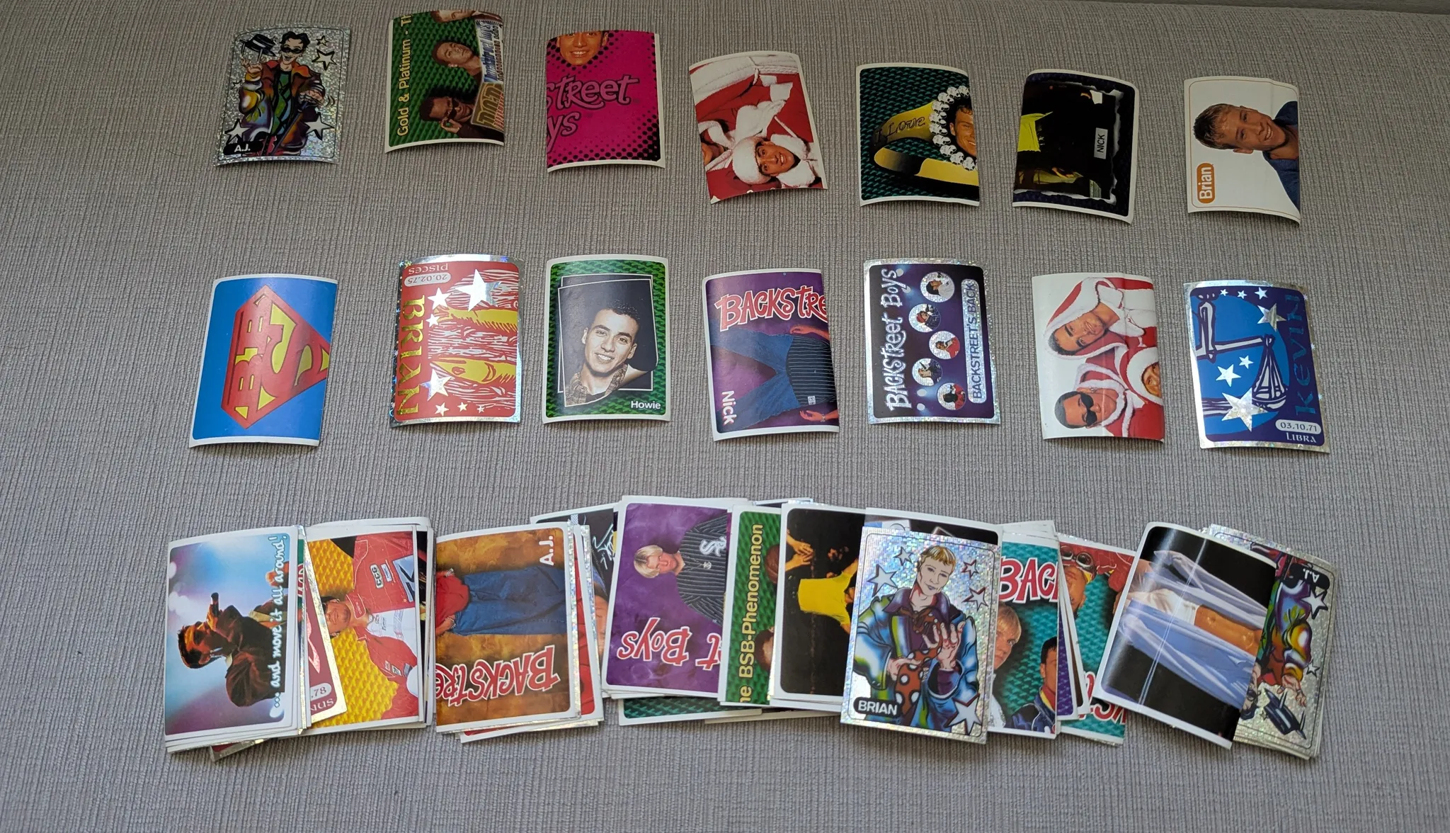 New Backstreet Boys Collectible Stickers (112 Total) photo 1