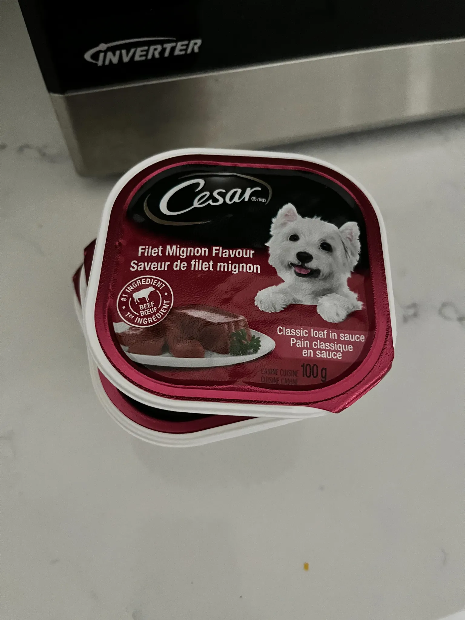 Cesar dog food photo 1