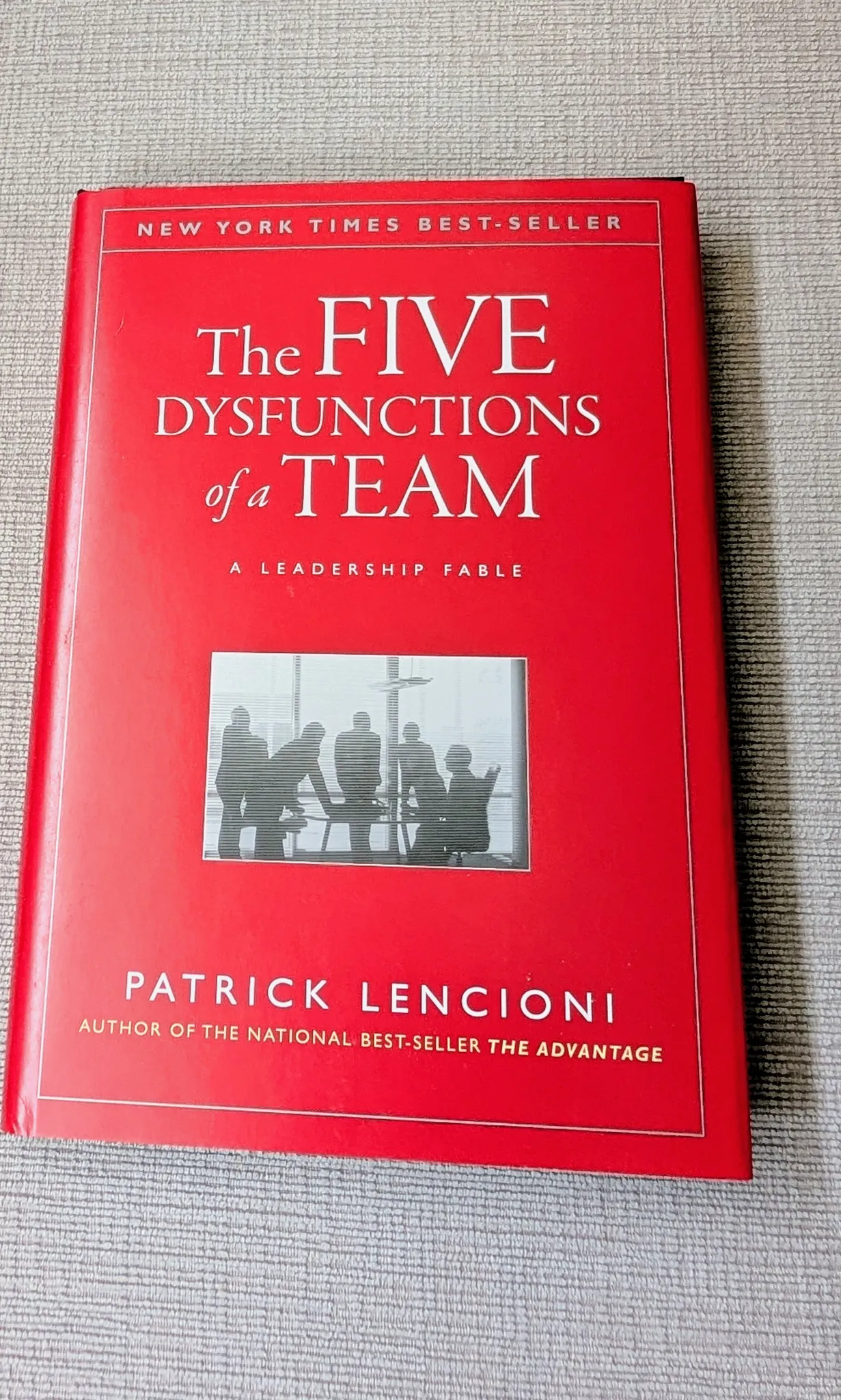 The Five Dysfunctions of a Team by Patrick Lencioni photo 1