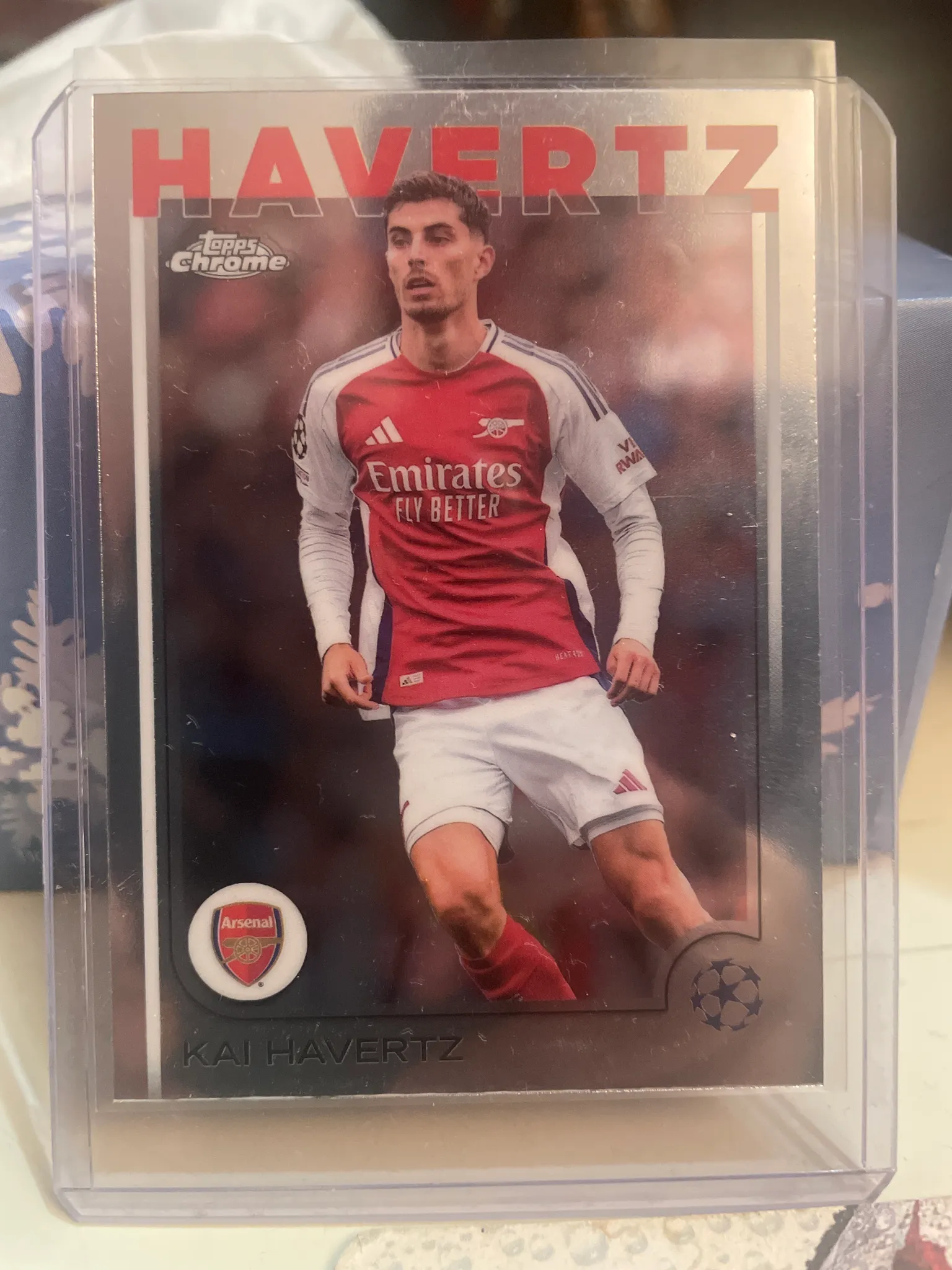 Arsenal Kai Havertz Topps soccer card photo 1