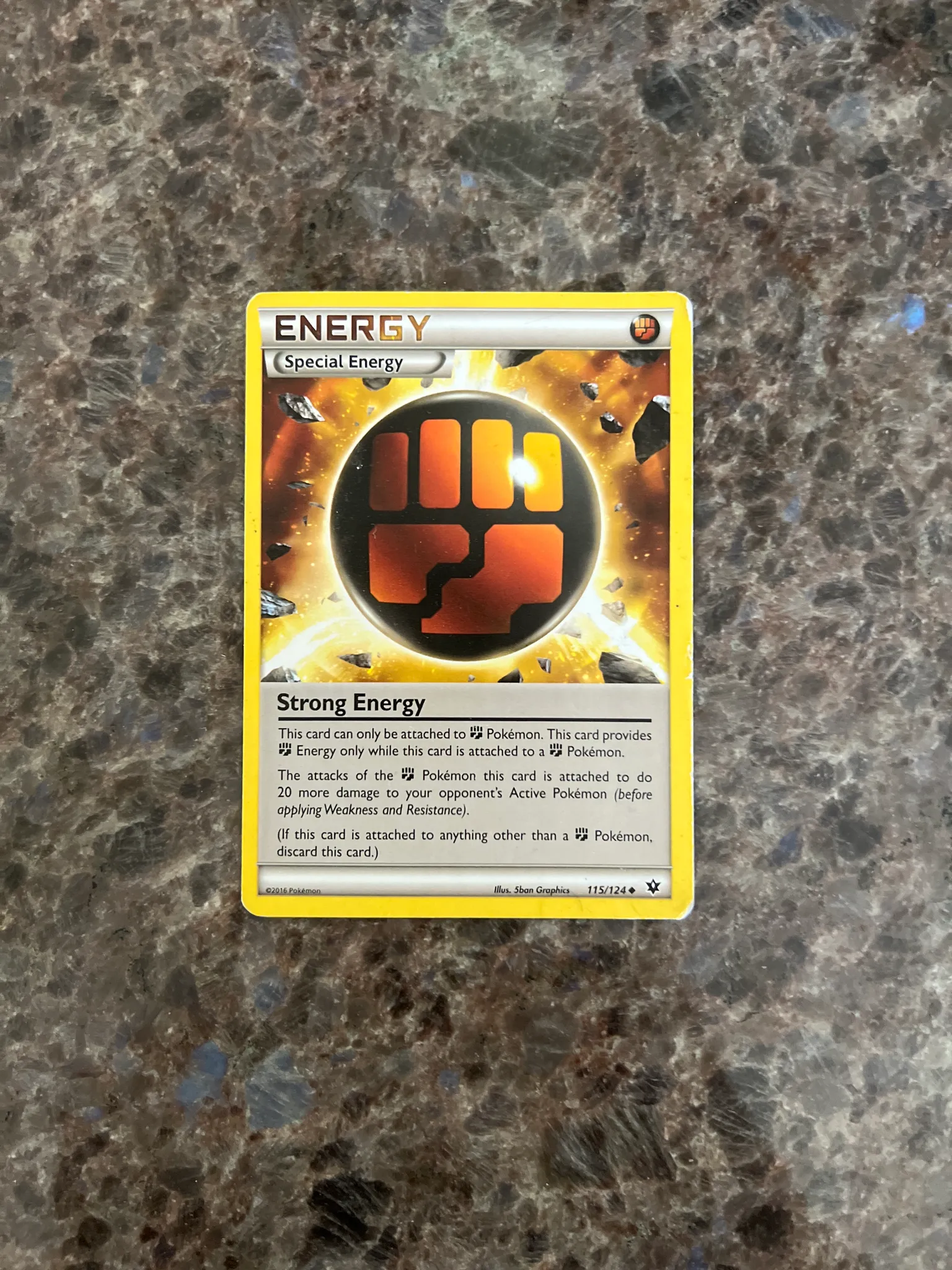 Pokémon energy card photo 1