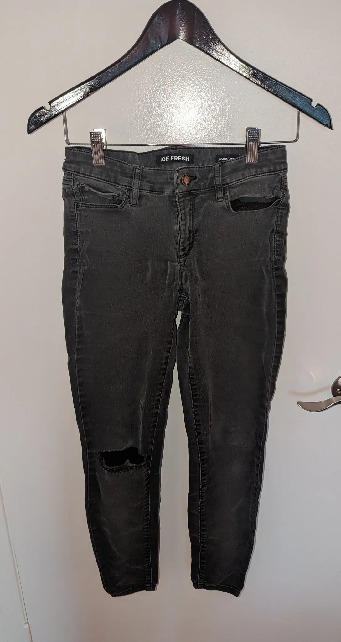 Women's Black Joe Fresh Pants - Size 27 photo 1