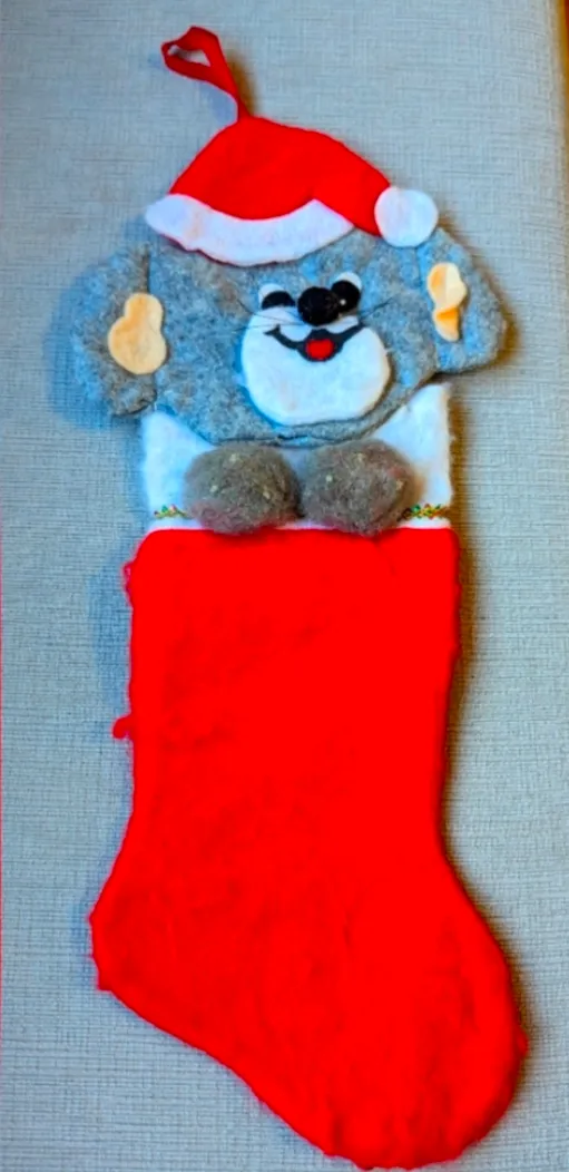 Christmas Mouse Stocking photo 1