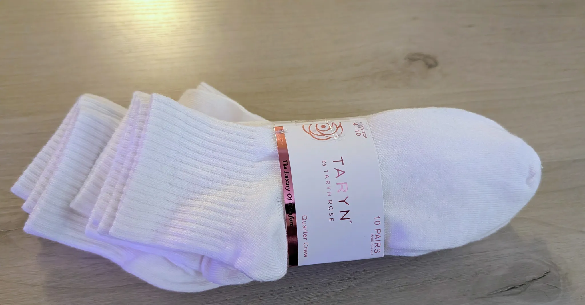 Brand New with Tags Taryn Rose Quarter Crew Socks (10 Pairs) photo 1