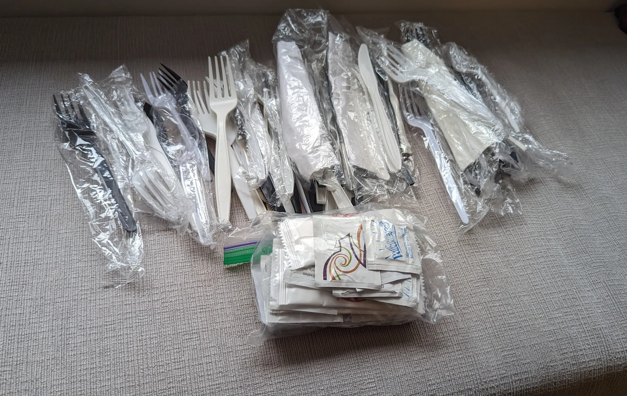 Assorted Plastic Cutlery photo 1