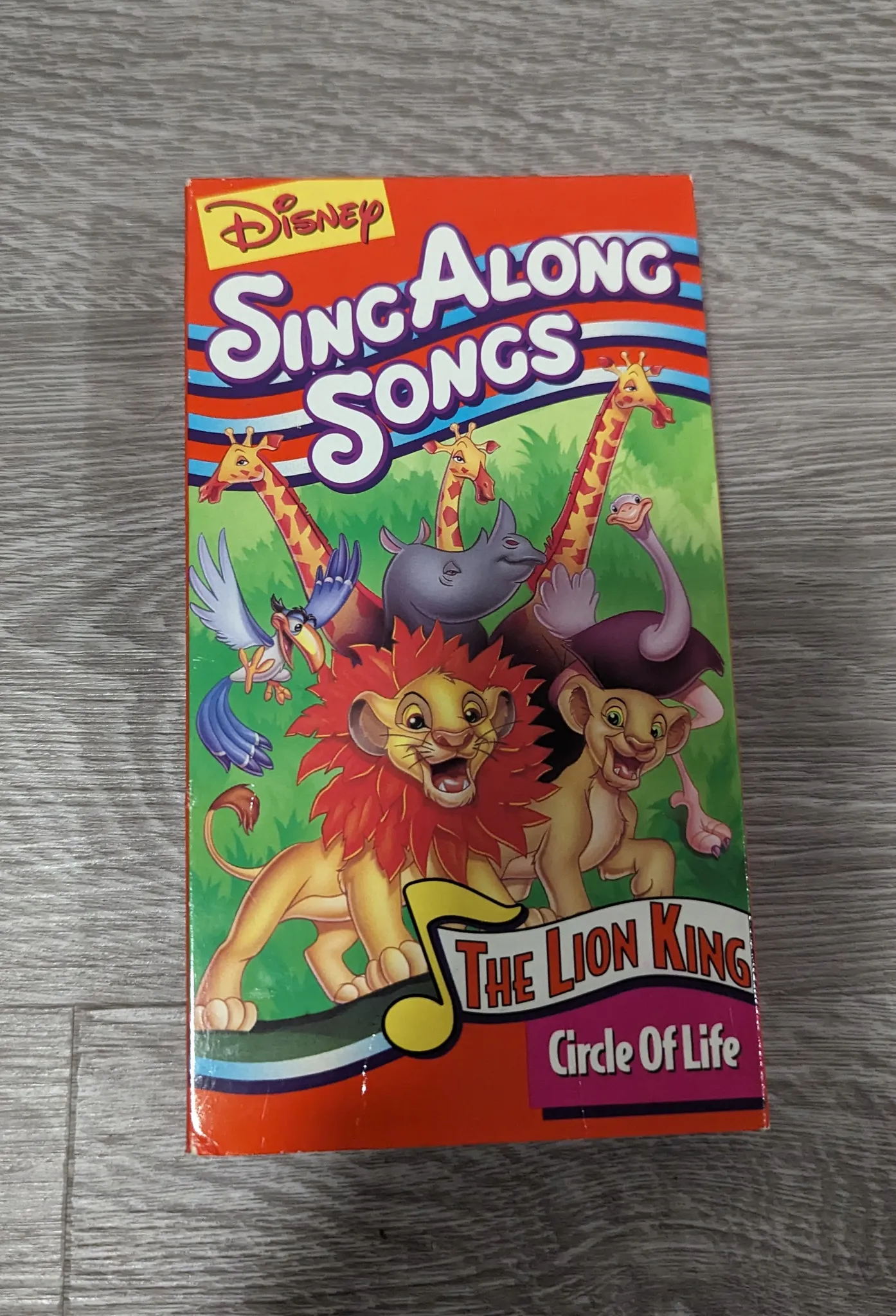 Disney's SingALong Songs The Lion King VHS Movie  photo 1