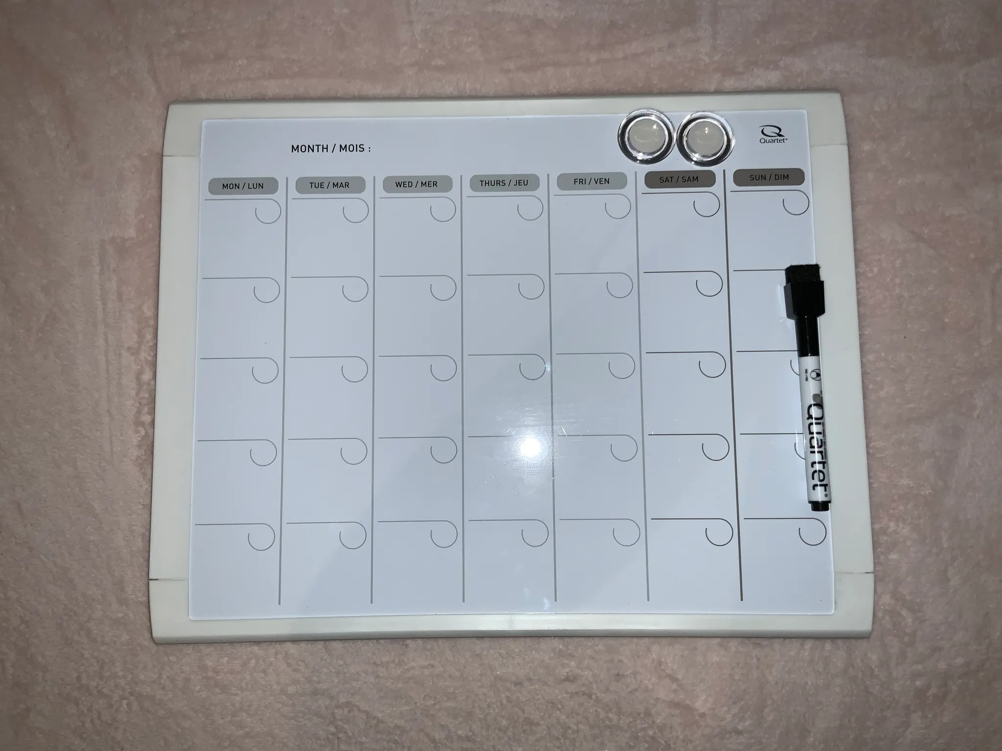 Monthly calendar photo 1