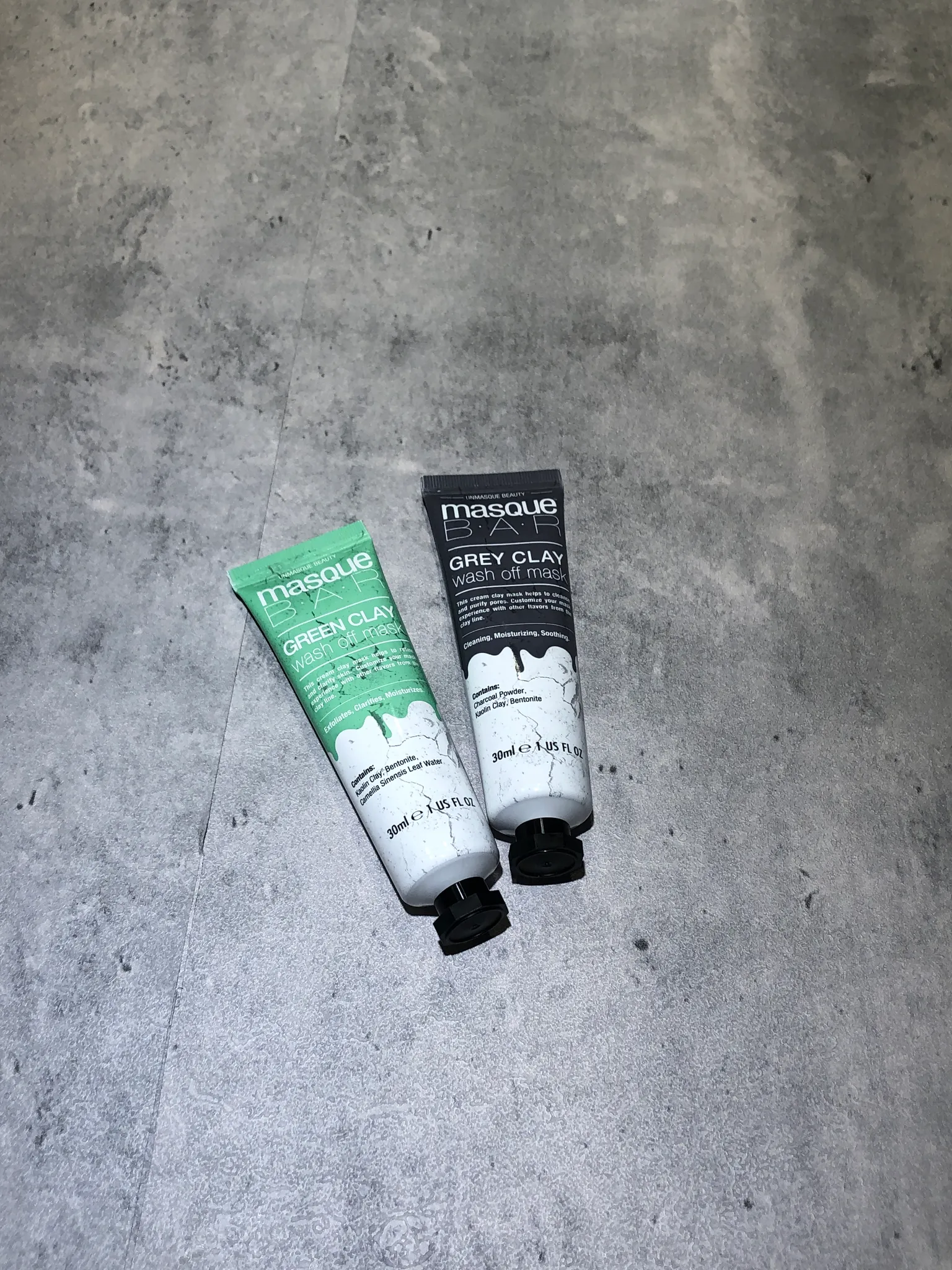 GREEN TRADED, GREY PENDING - NEW Korean Clay Masks photo 1