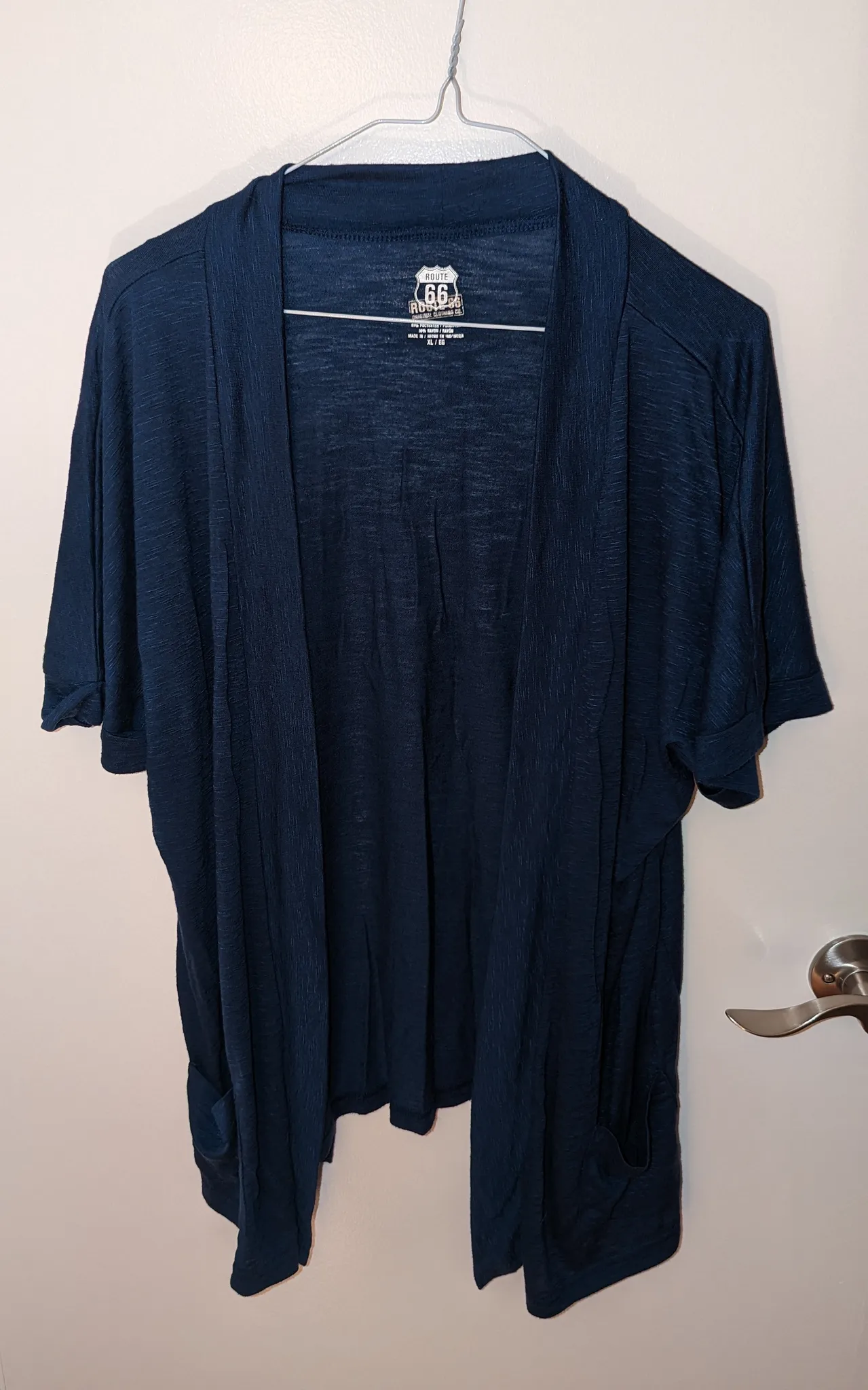 New Women's Blue X-Large Cardigan  photo 1
