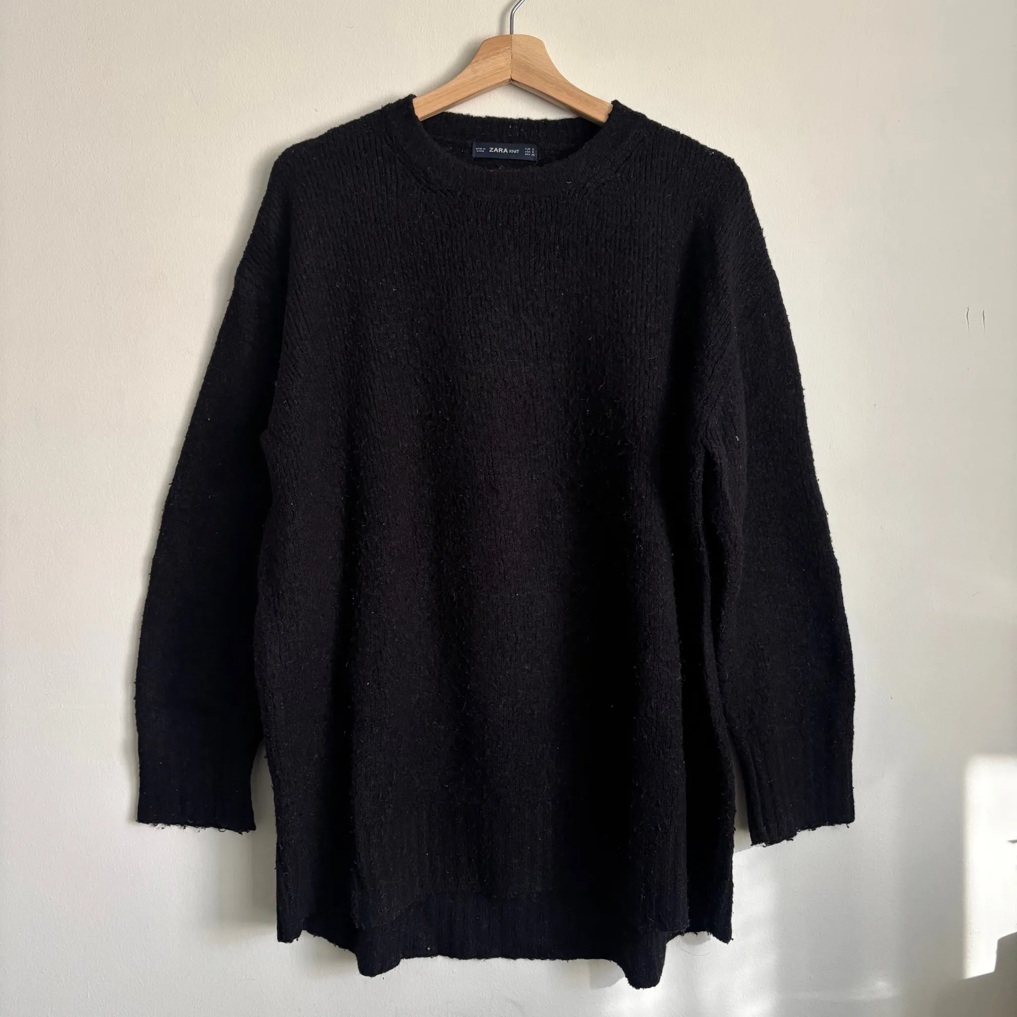 Zara Oversized Knit Sweater photo 1